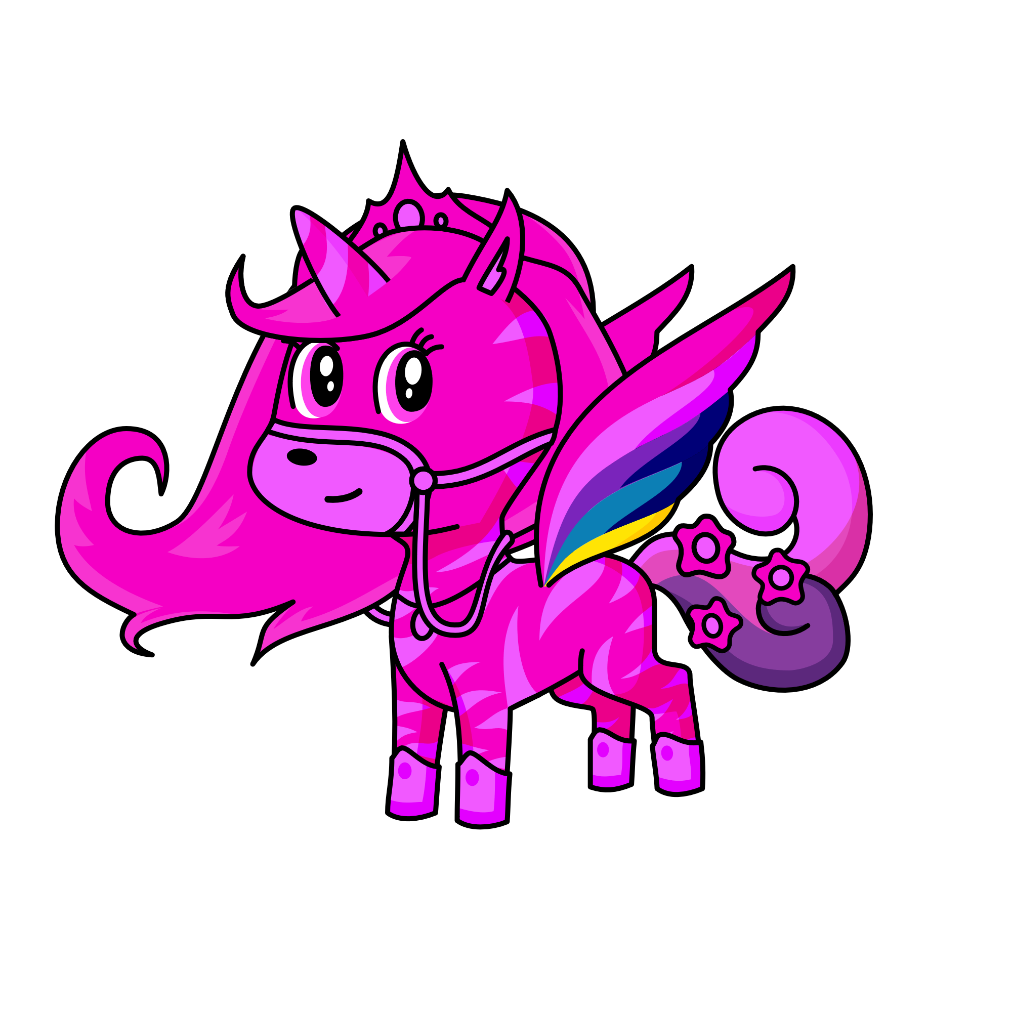 lhnjuereep'p098gza, the unicorn