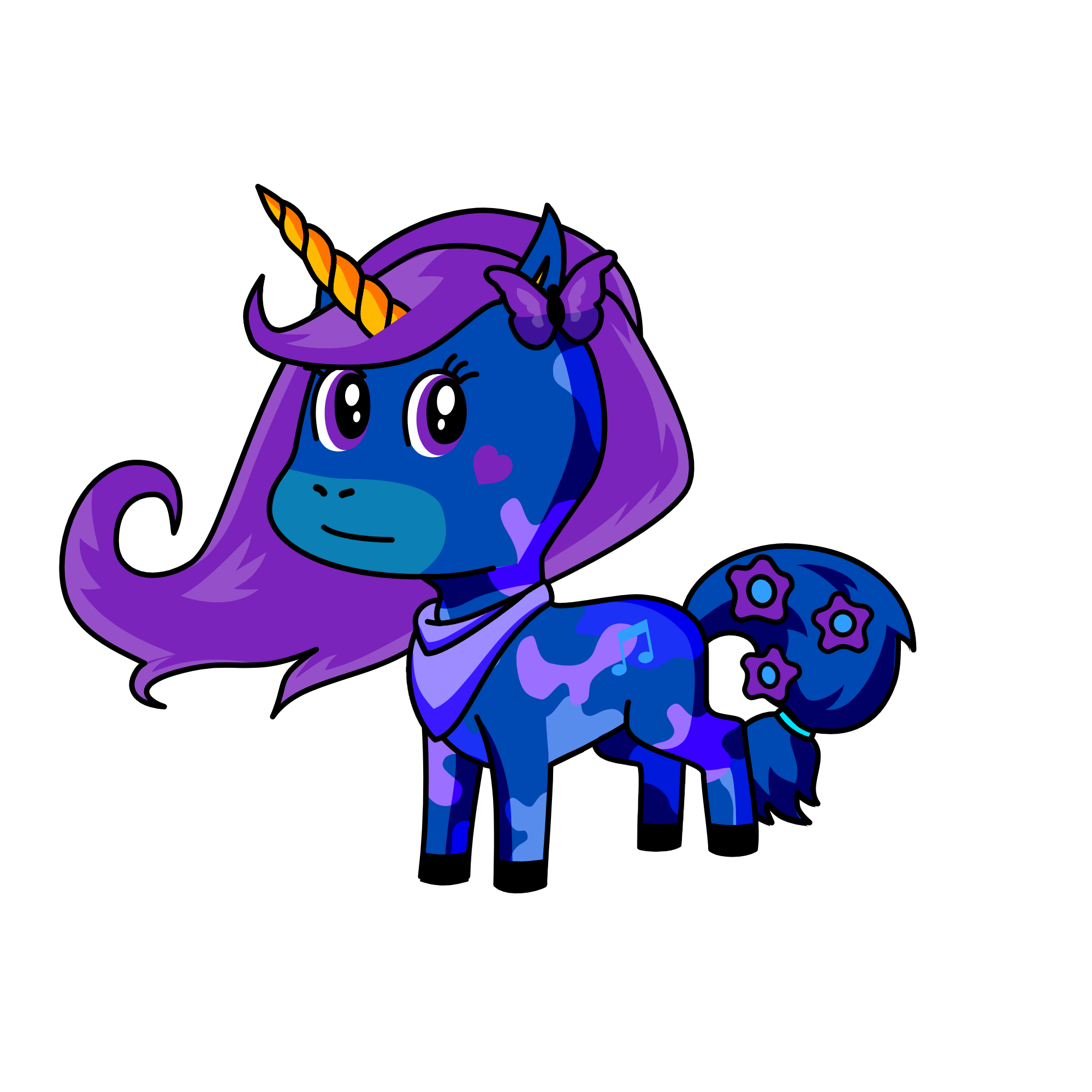 hj, the unicorn