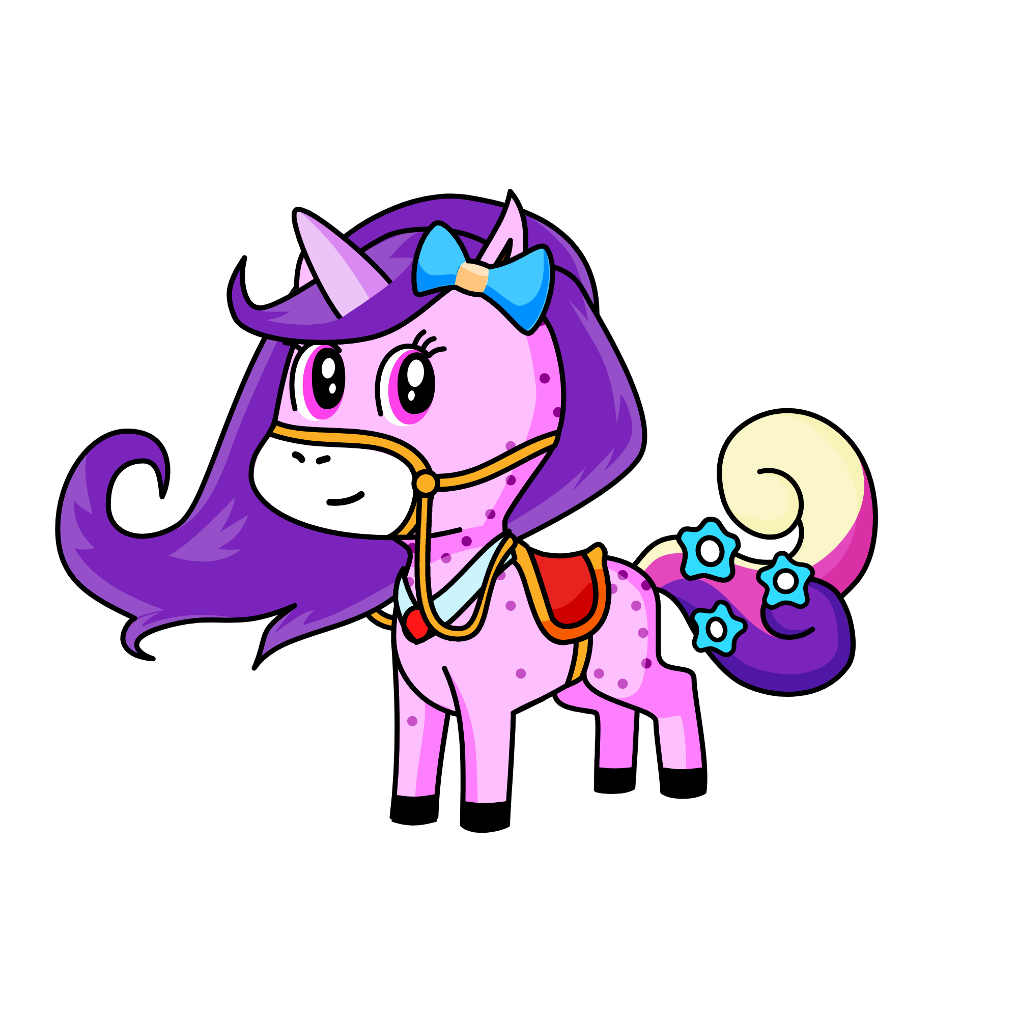 pinksugar, the unicorn