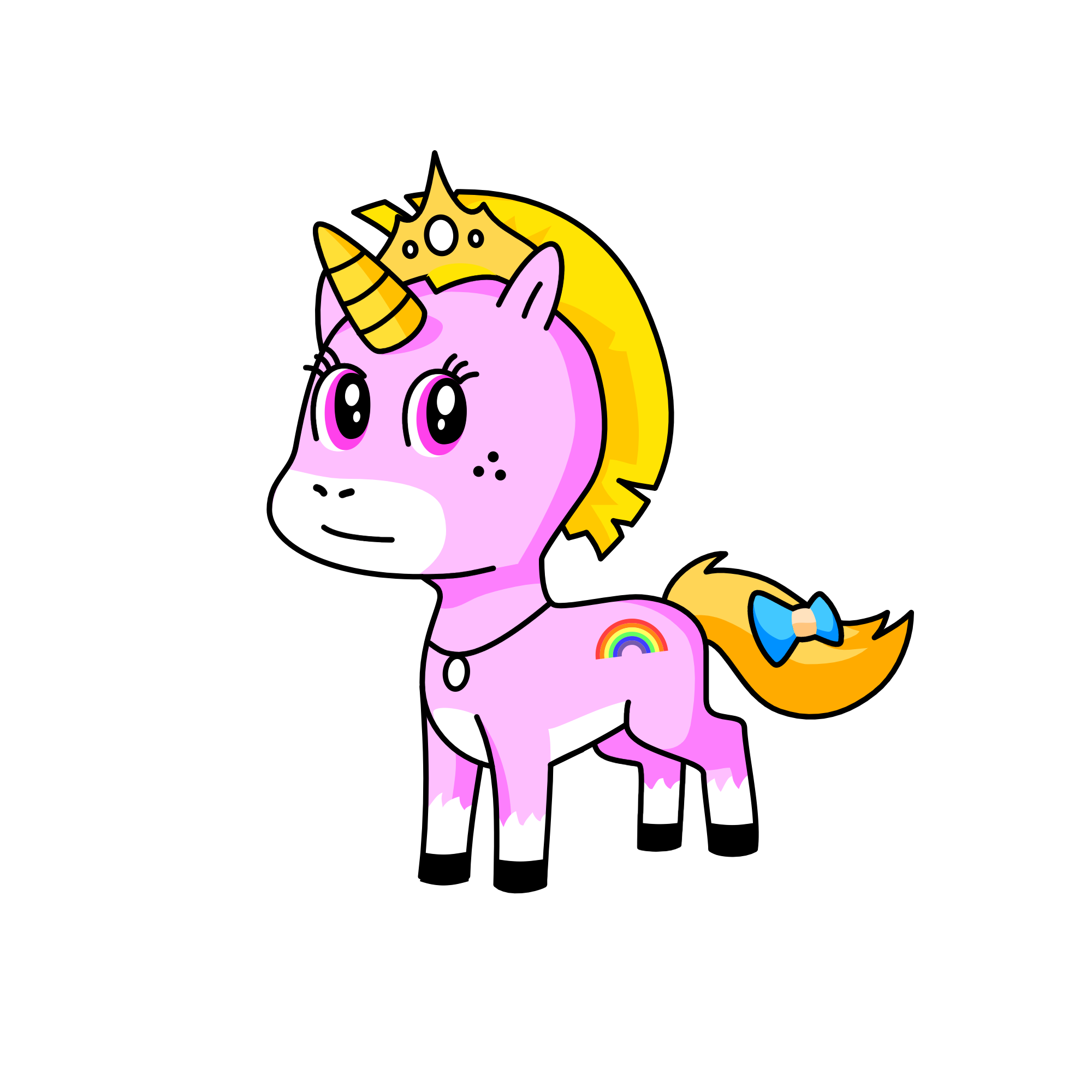 Unique , the unicorn