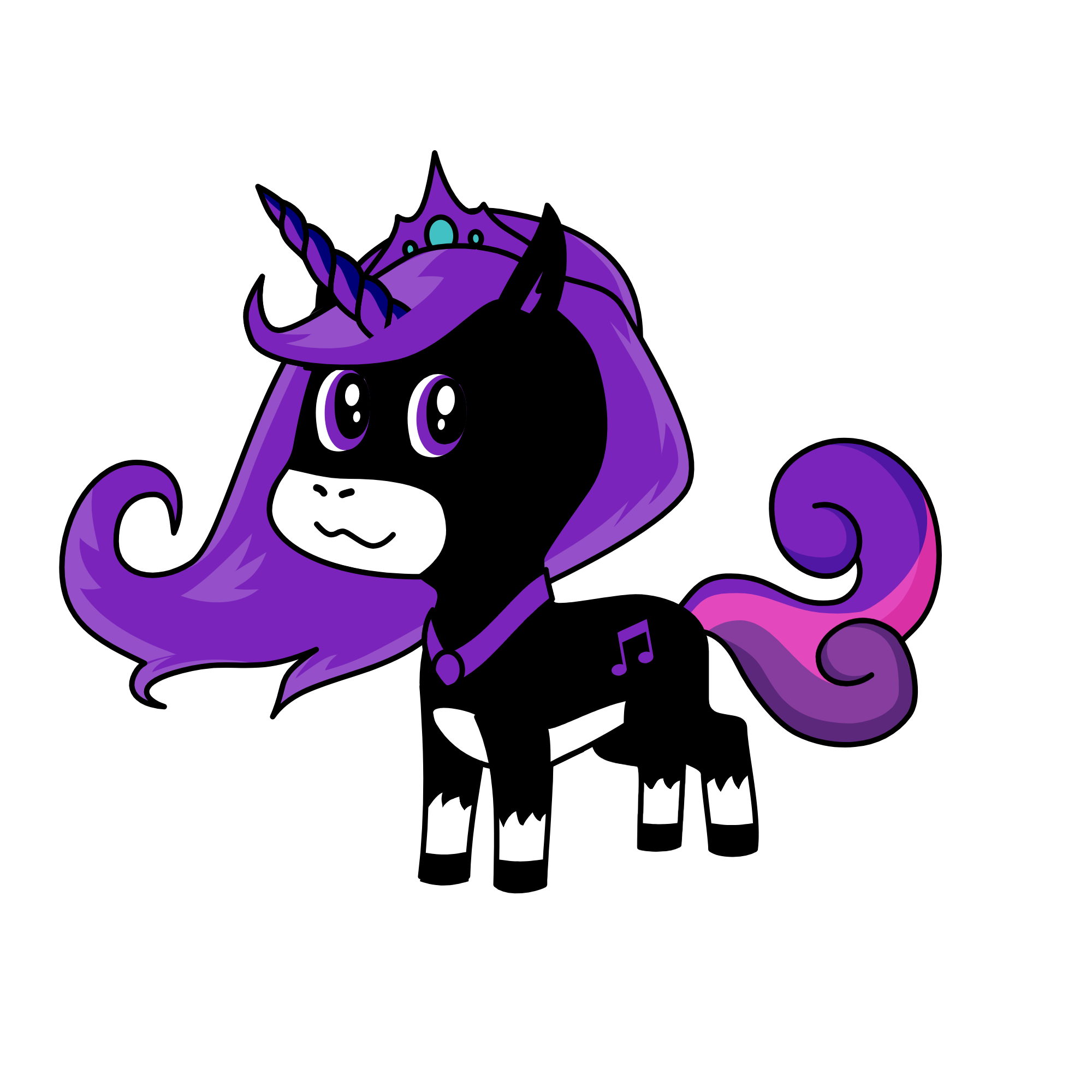 night, the unicorn