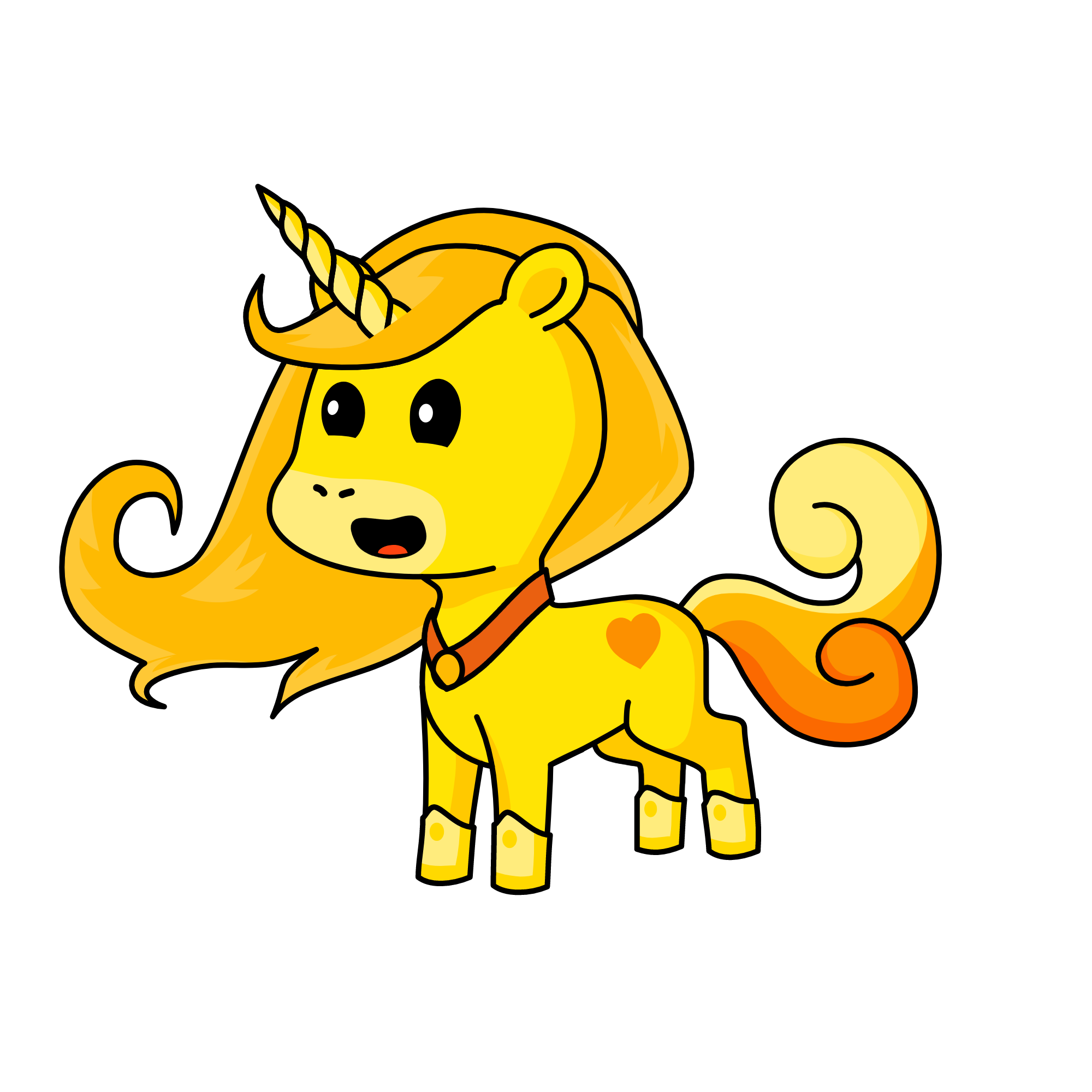 Sunny, the unicorn