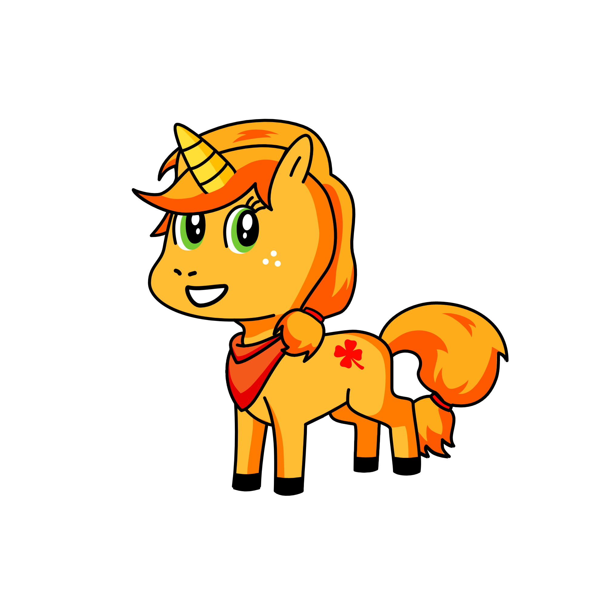 Appllejack, the unicorn