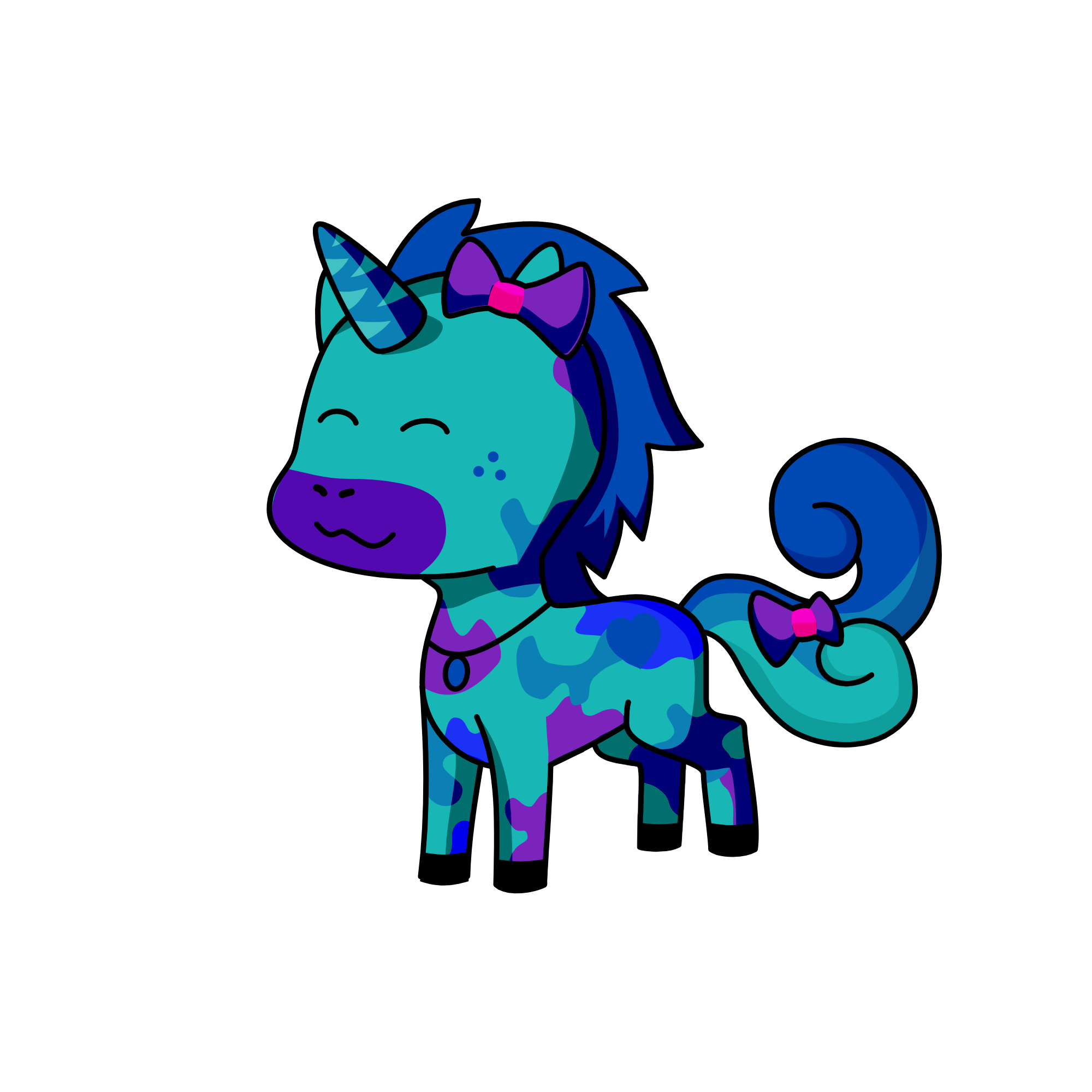 Moon, the unicorn