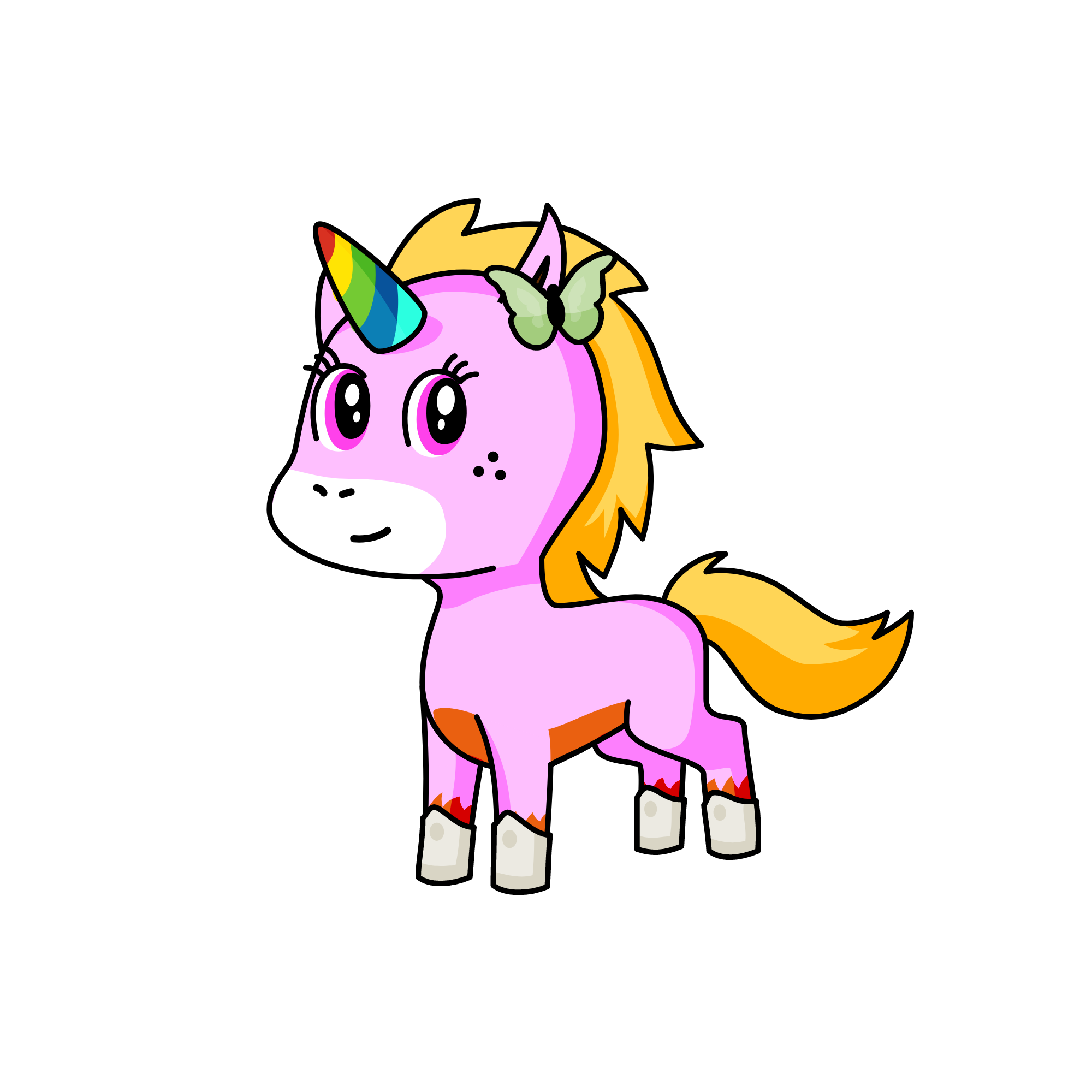 Nandika, the unicorn