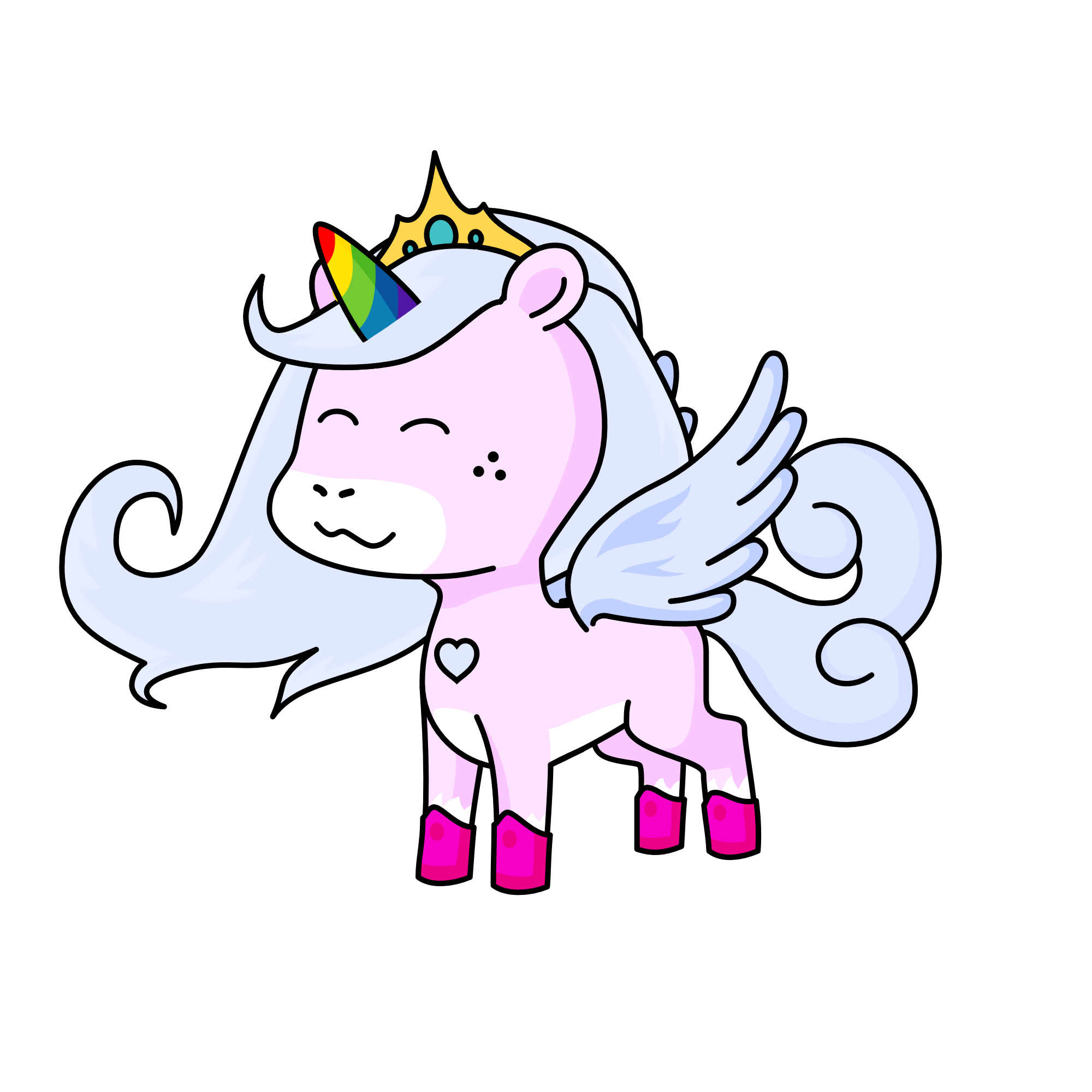 Princess Laila, the unicorn