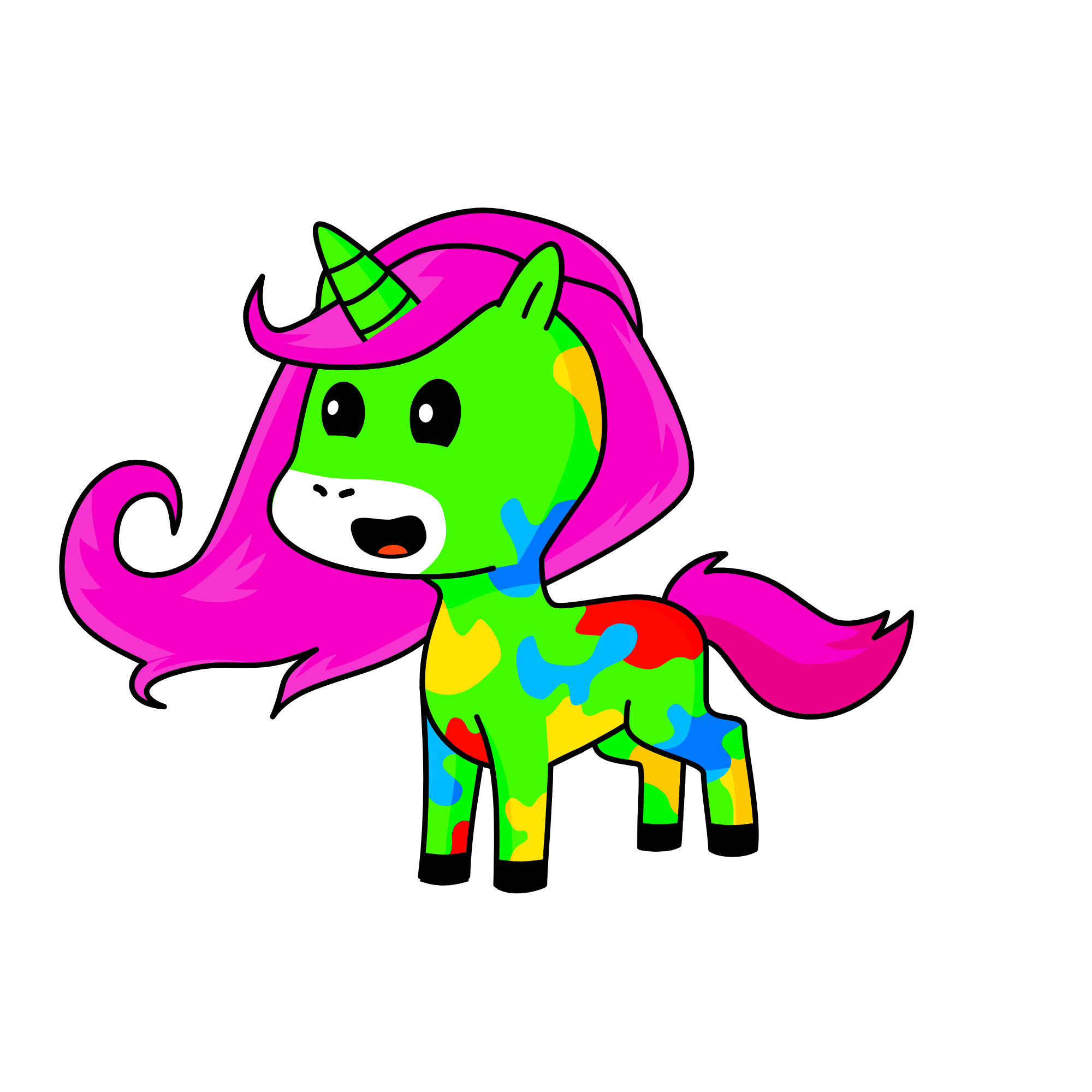 Harper, the unicorn