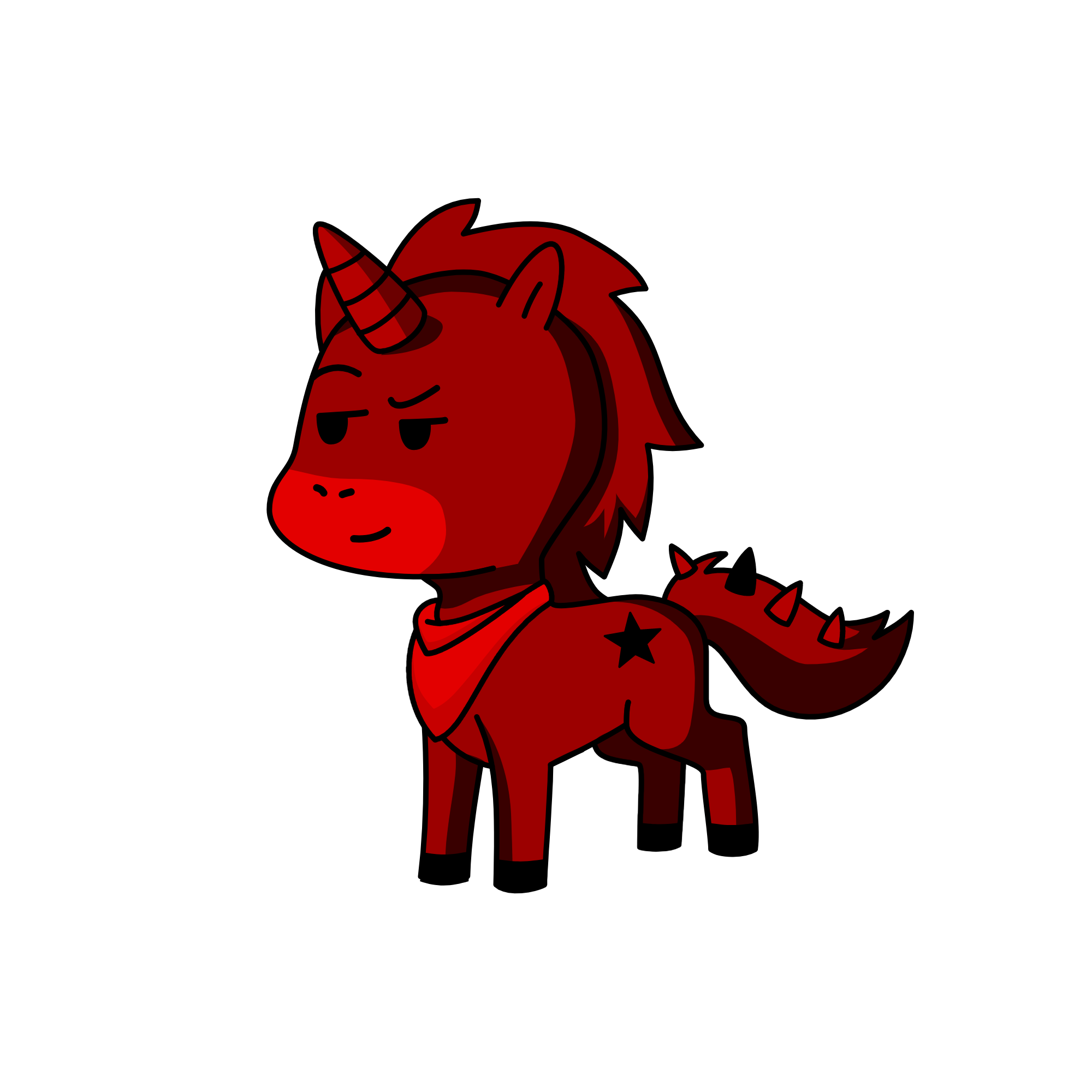 devil, the unicorn