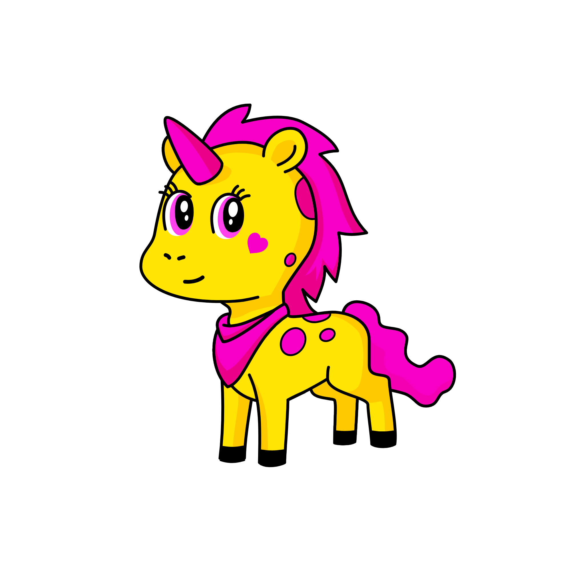 São Paulina, the unicorn