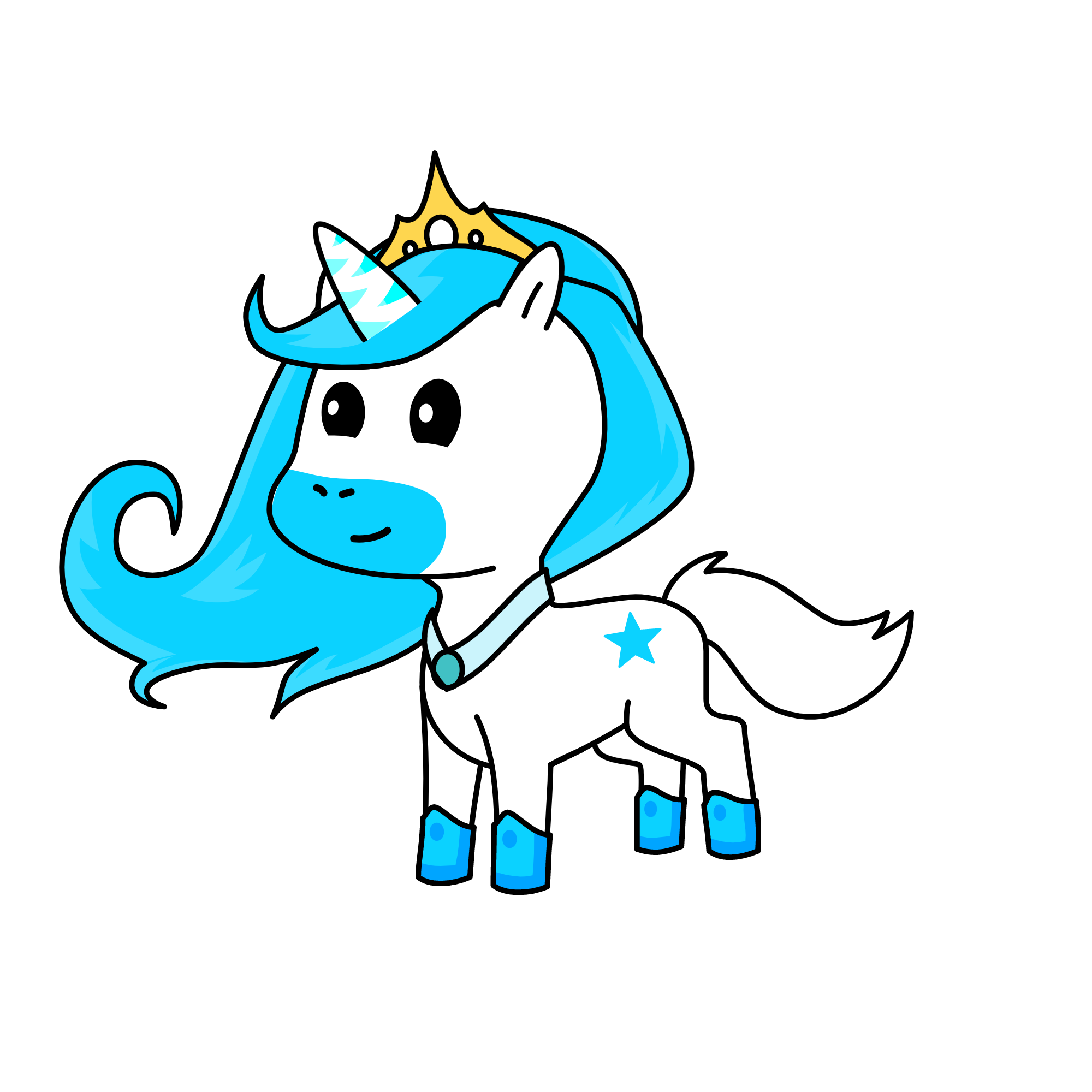 reina del hielo, the unicorn