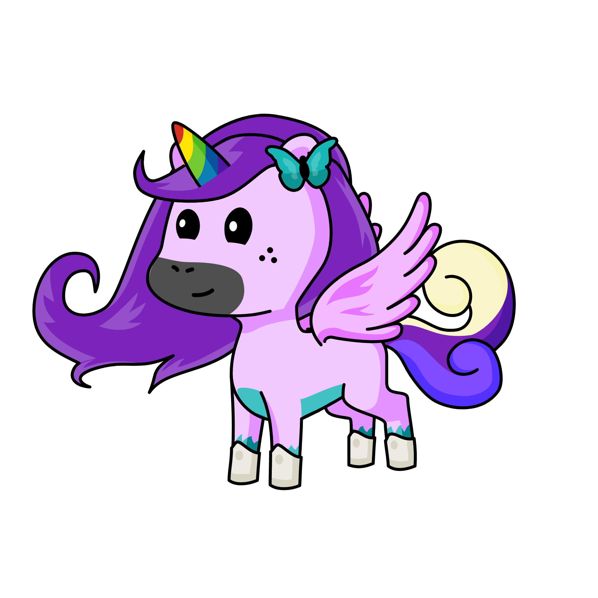 °u°, the unicorn