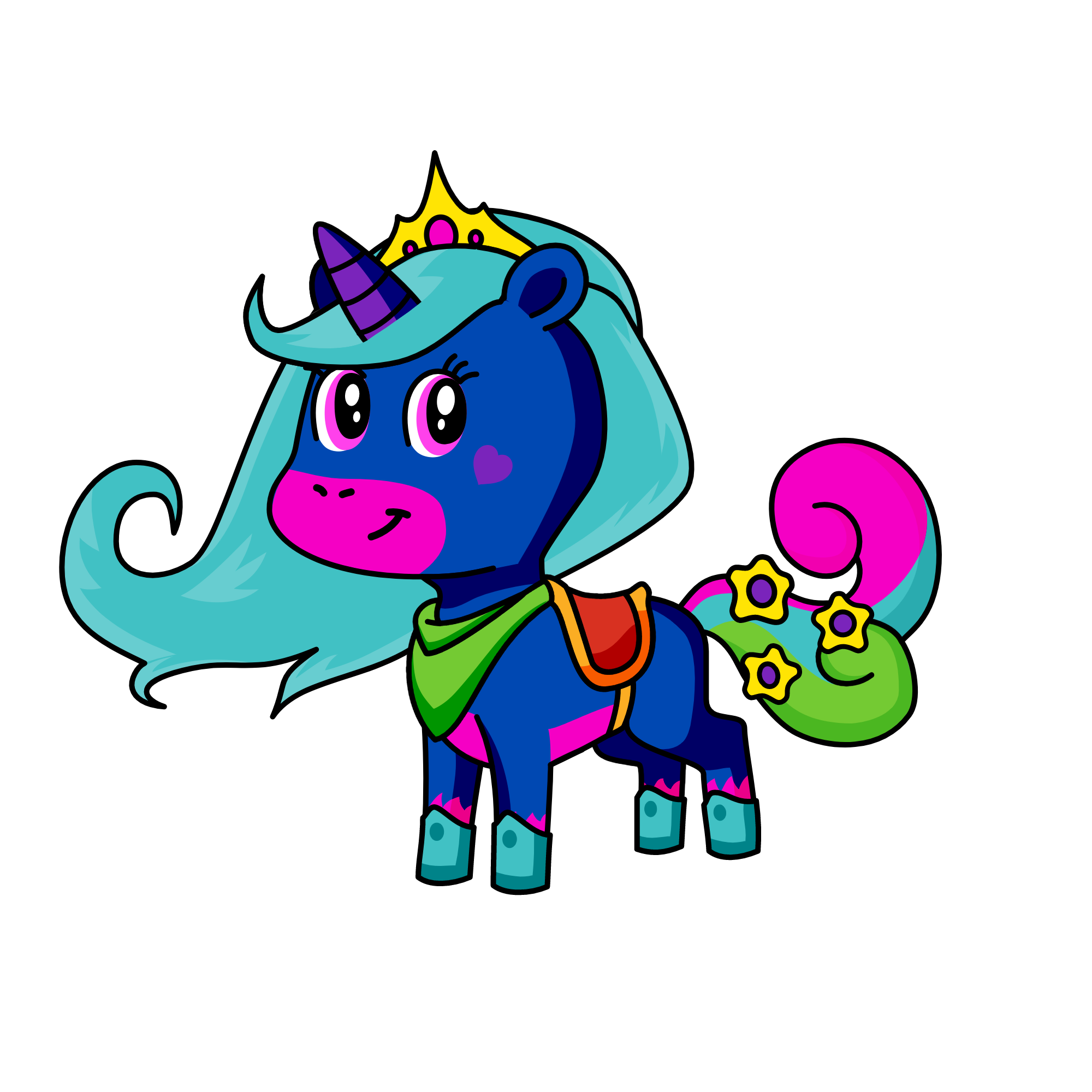 °Y°, the unicorn