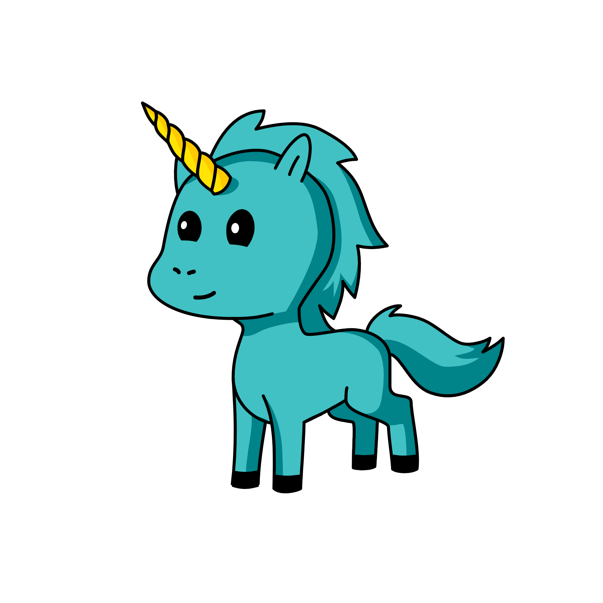 fast, the unicorn