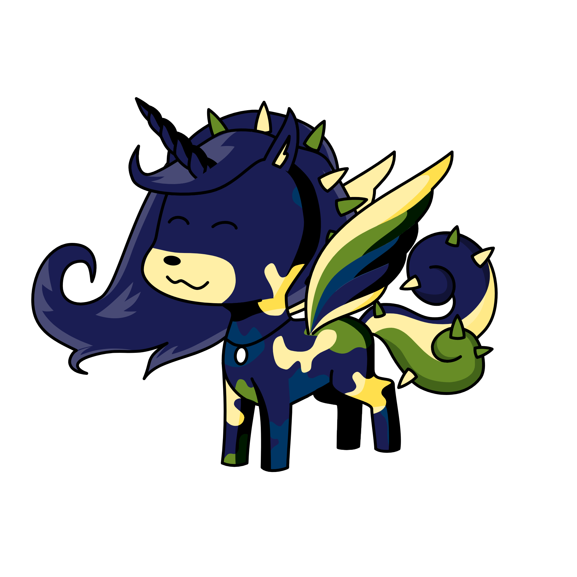 Night, the unicorn