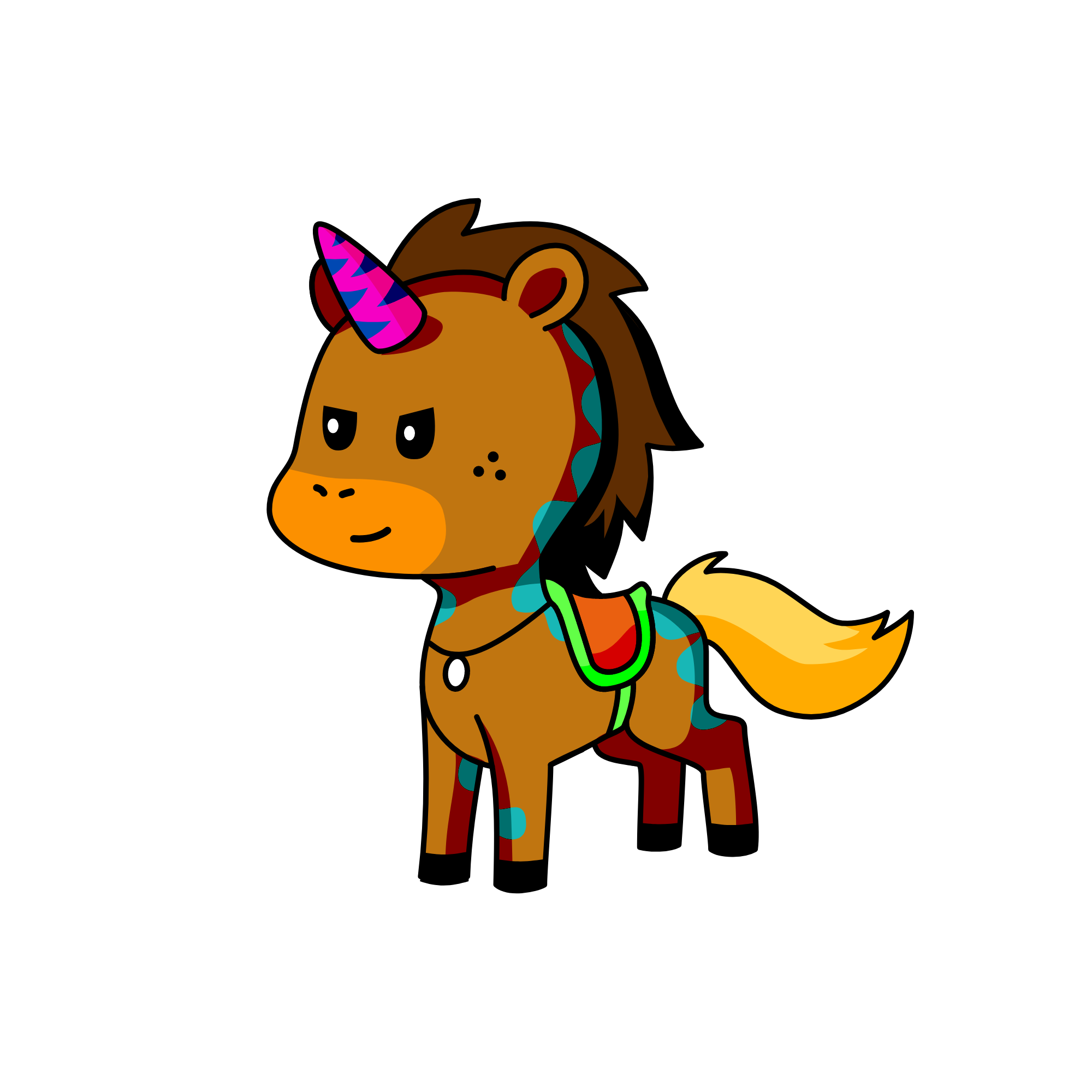 desertuni, the unicorn