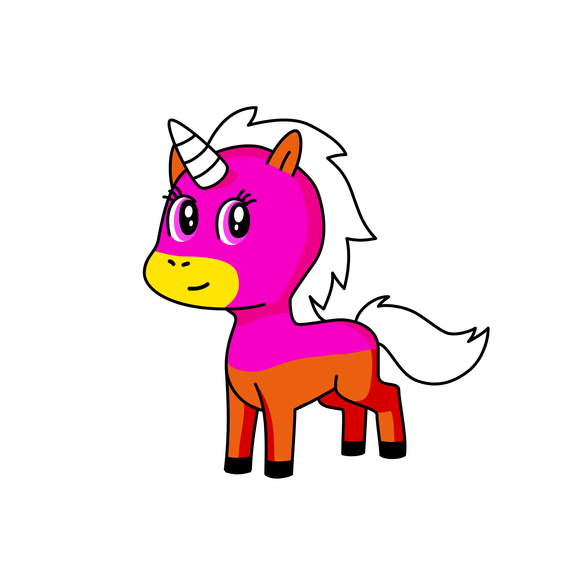 uni's sister, the unicorn