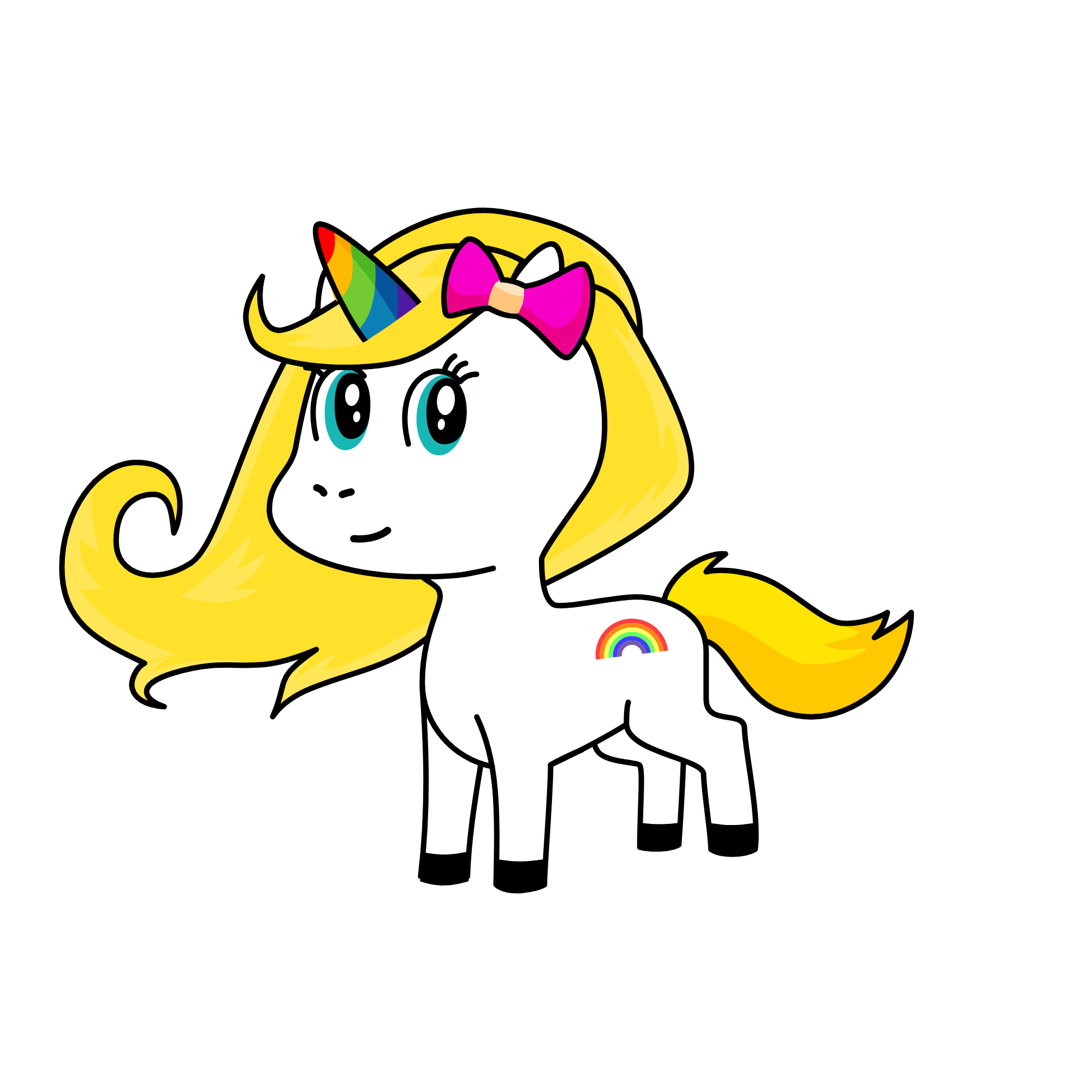 bella, the unicorn