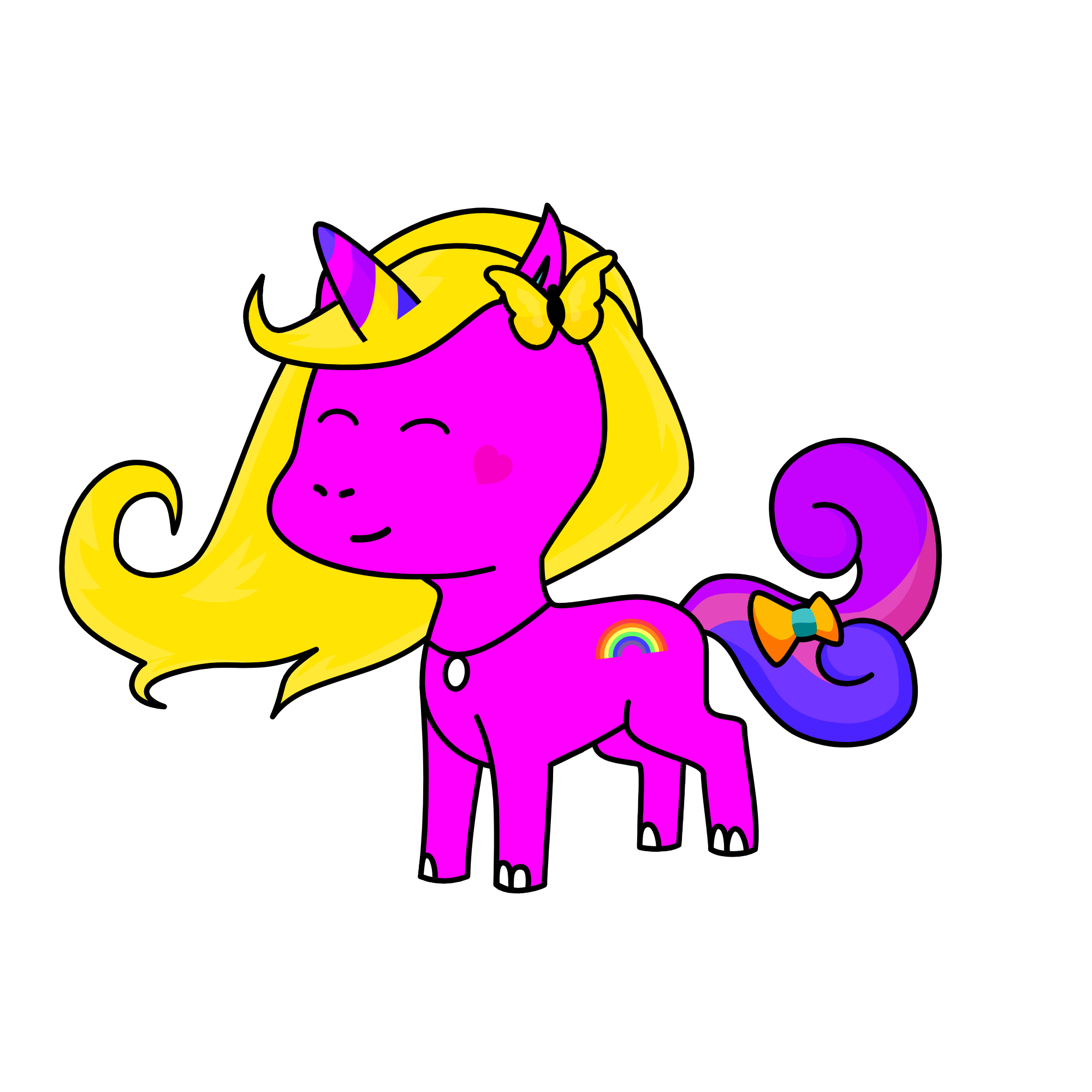Love, the unicorn