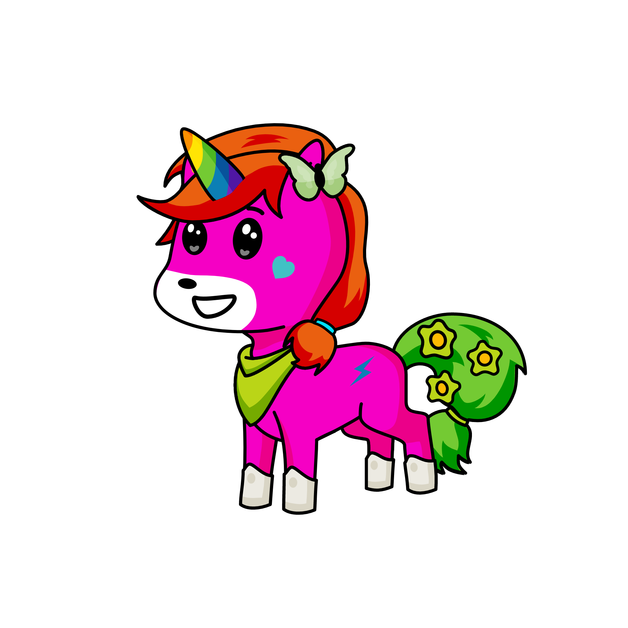 spring, the unicorn