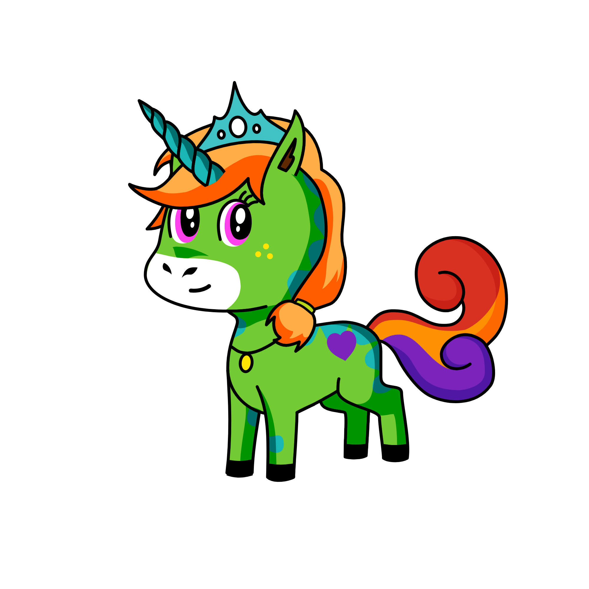 cornify, the unicorn