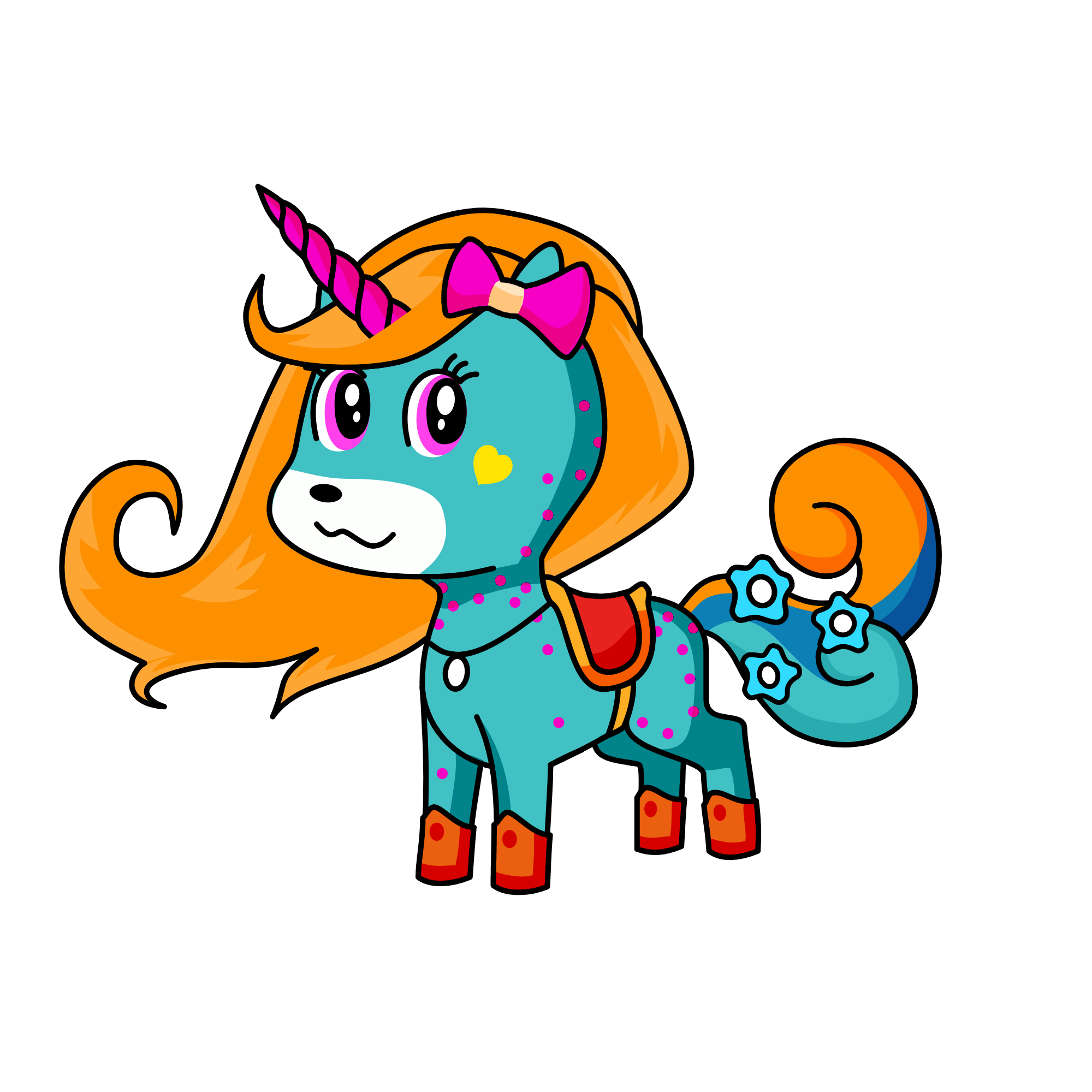 my cutiepie , the unicorn