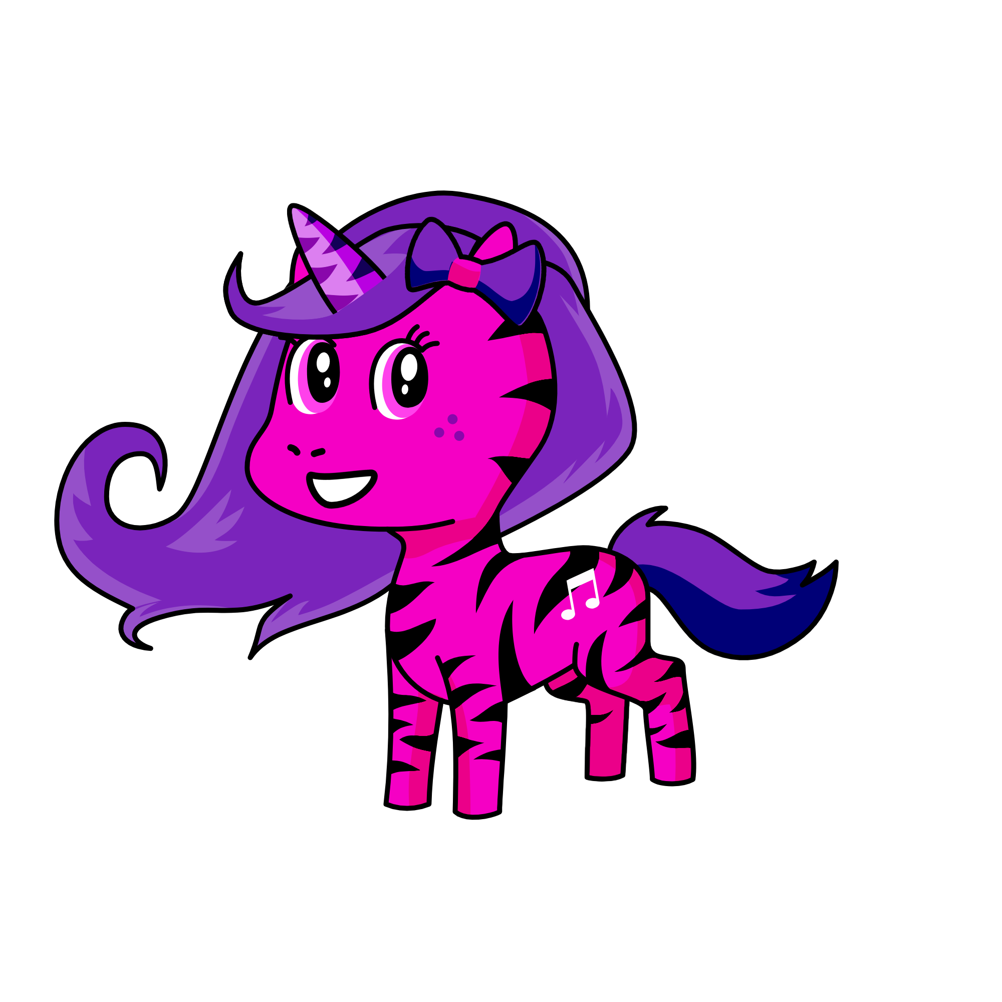 Music, the unicorn
