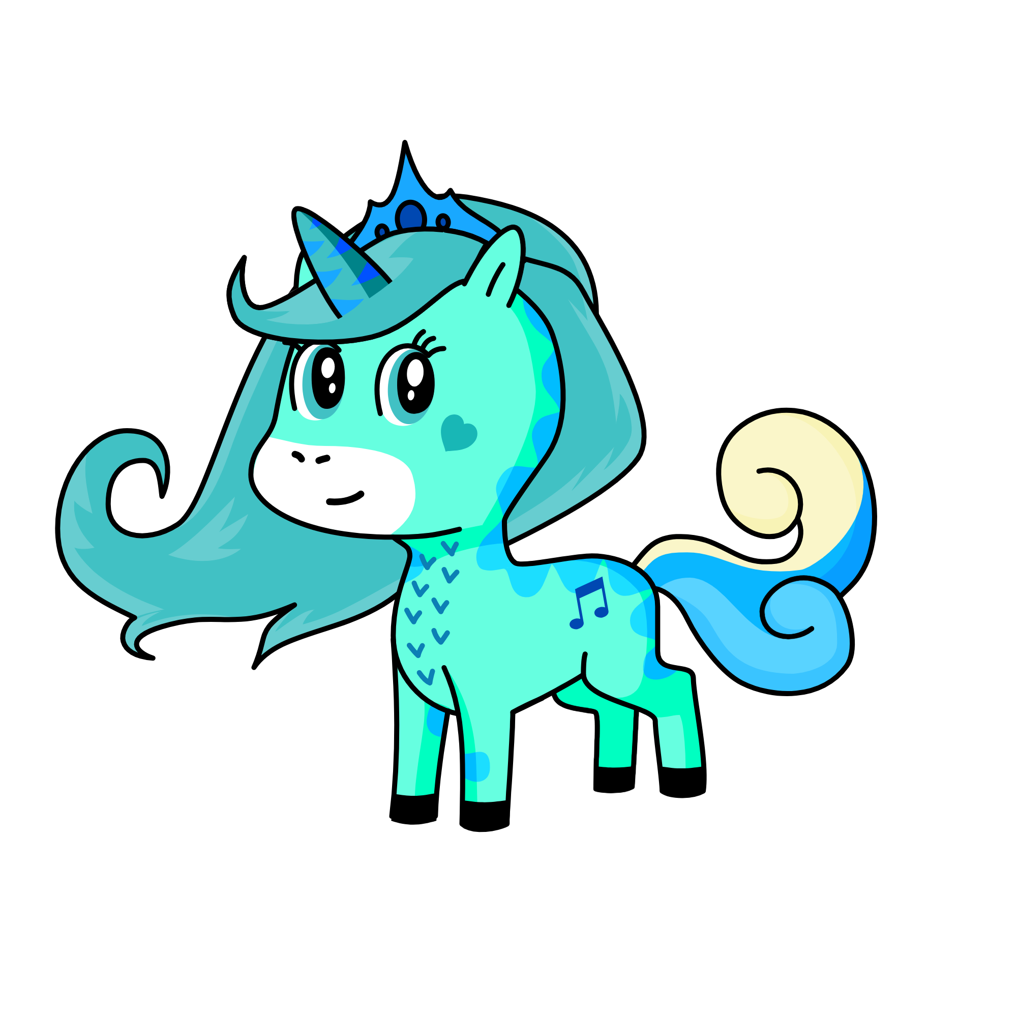 Ally, the unicorn