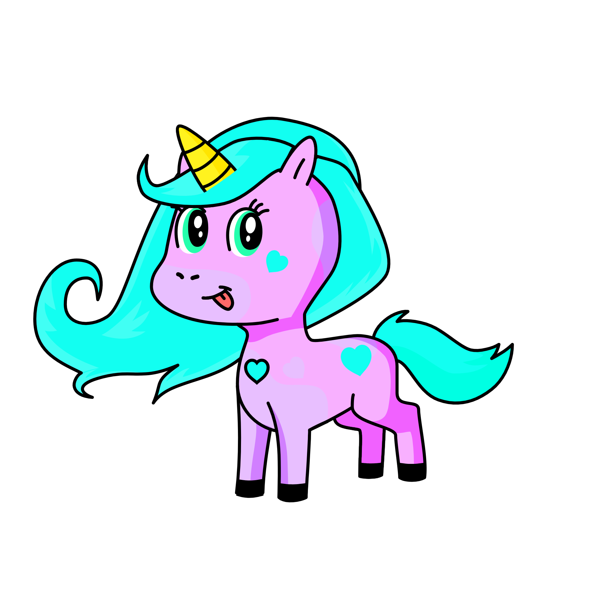 Love, the unicorn