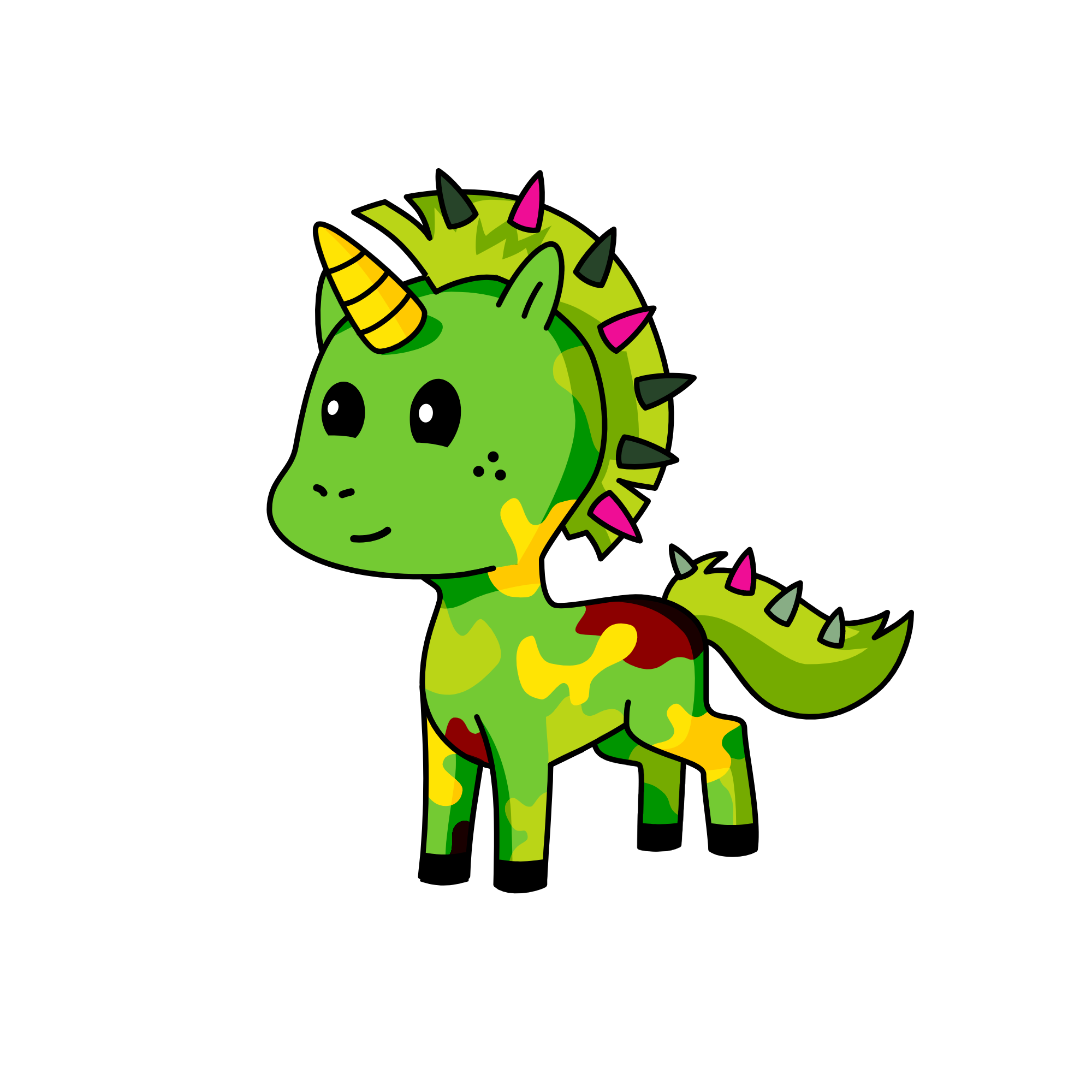forest friends, the unicorn