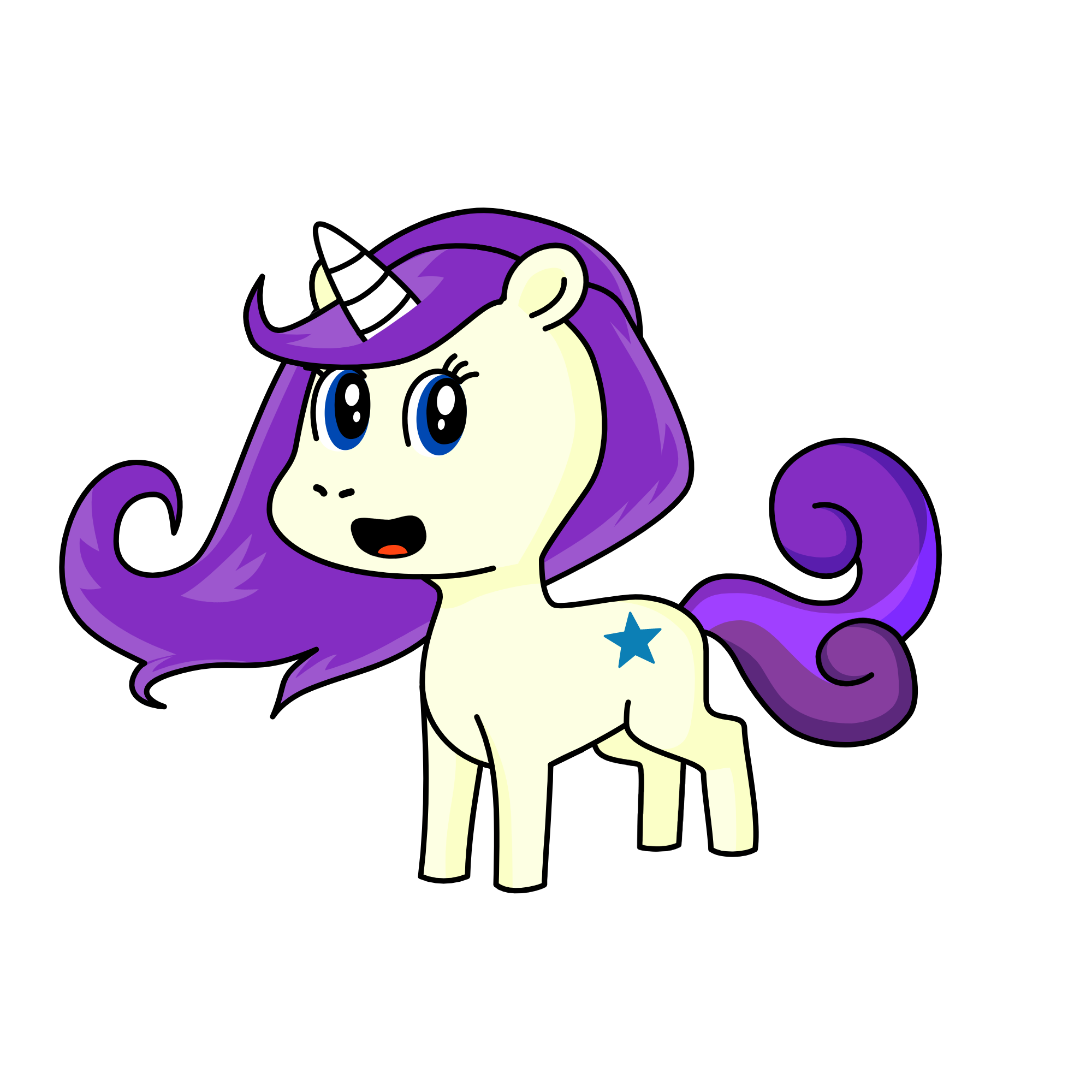 Rararity, the unicorn