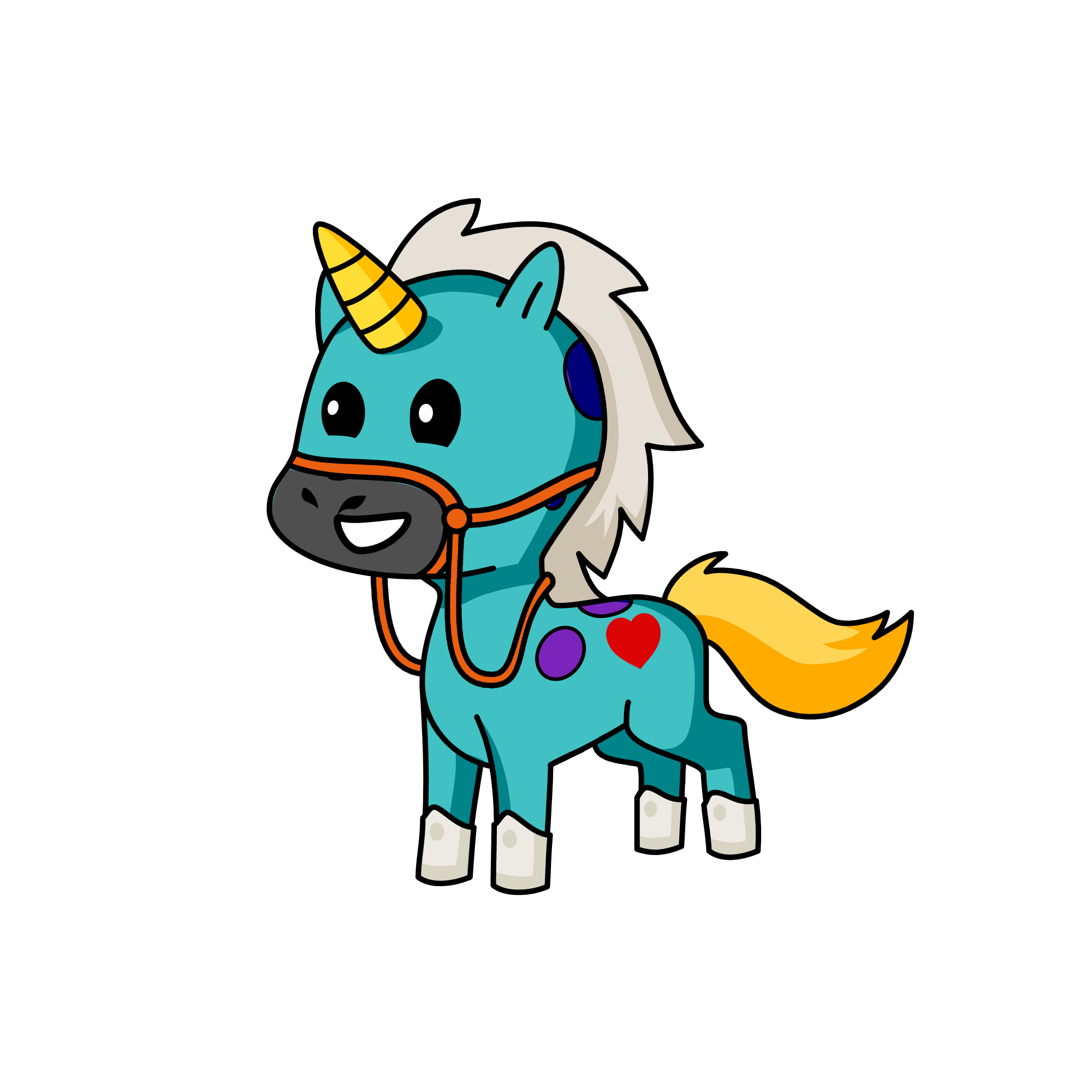 luana, the unicorn