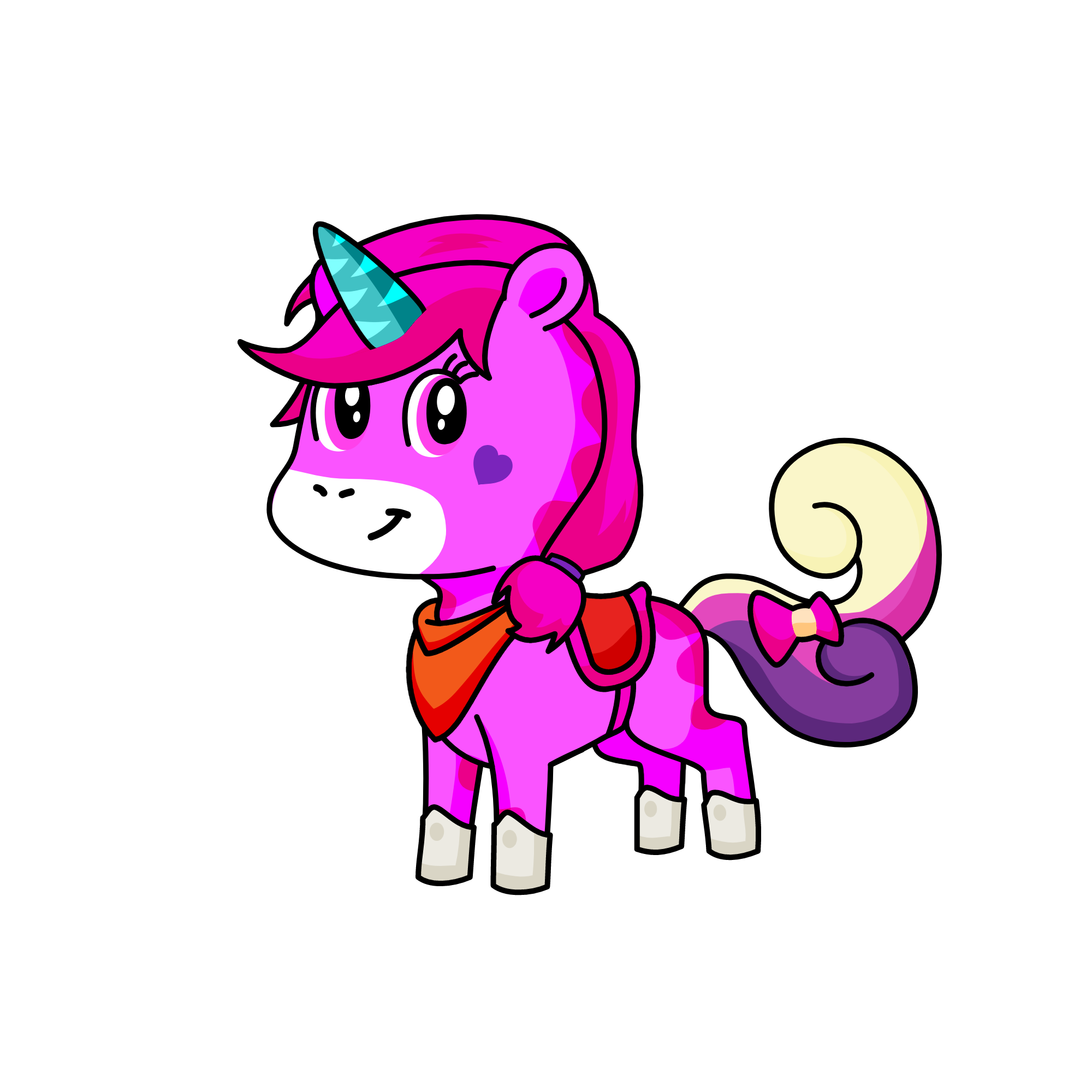raven, the unicorn