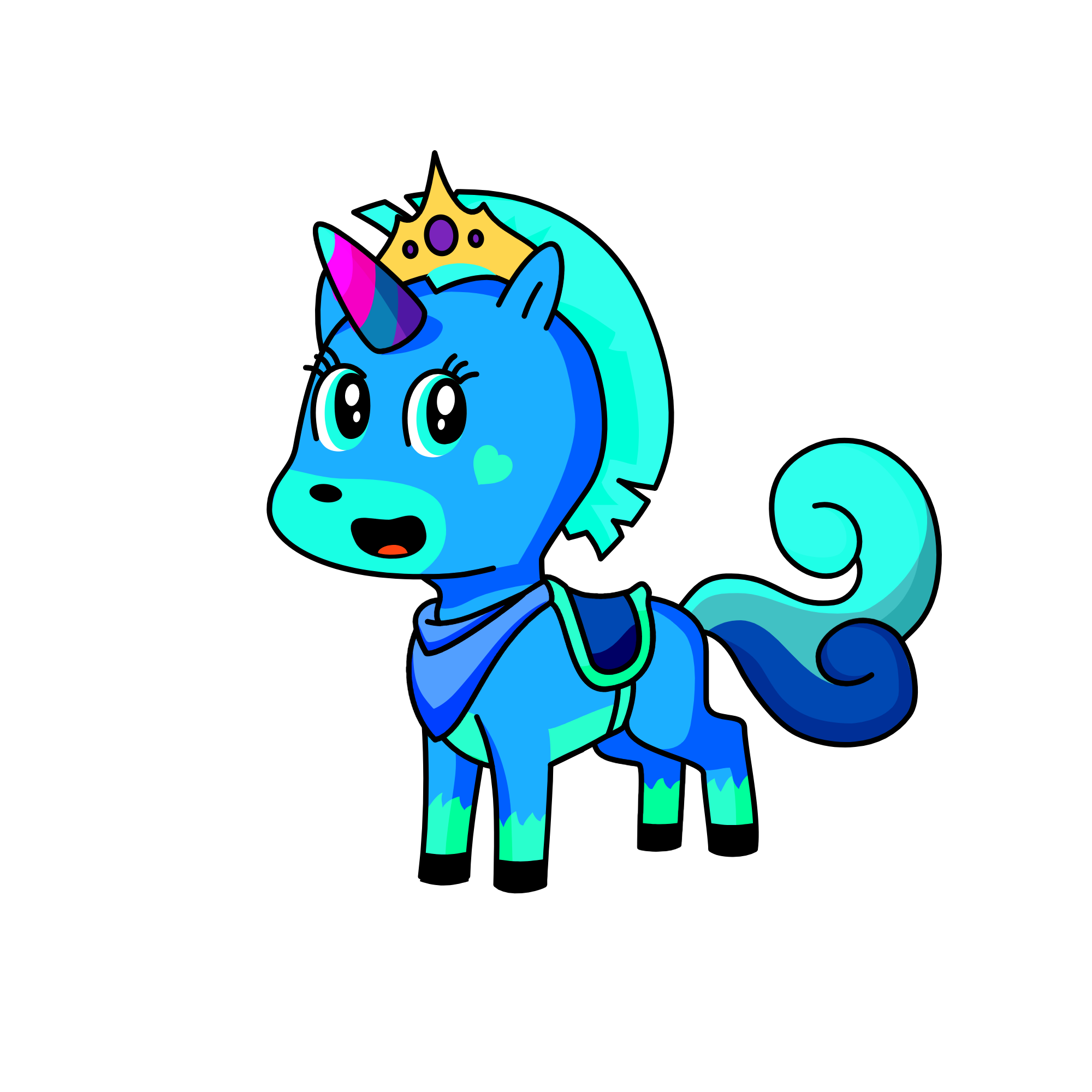GELADA, the unicorn