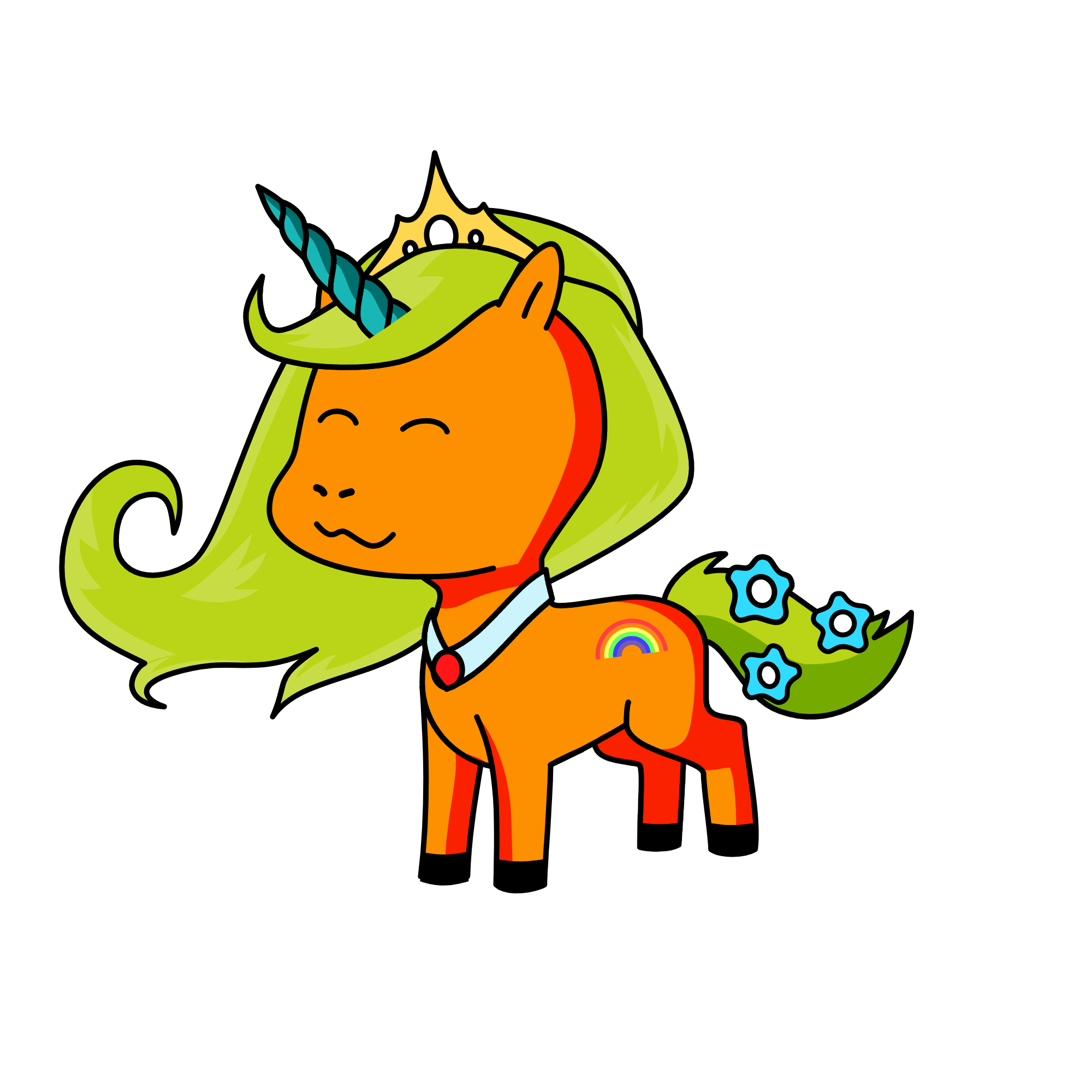 sunny, the unicorn