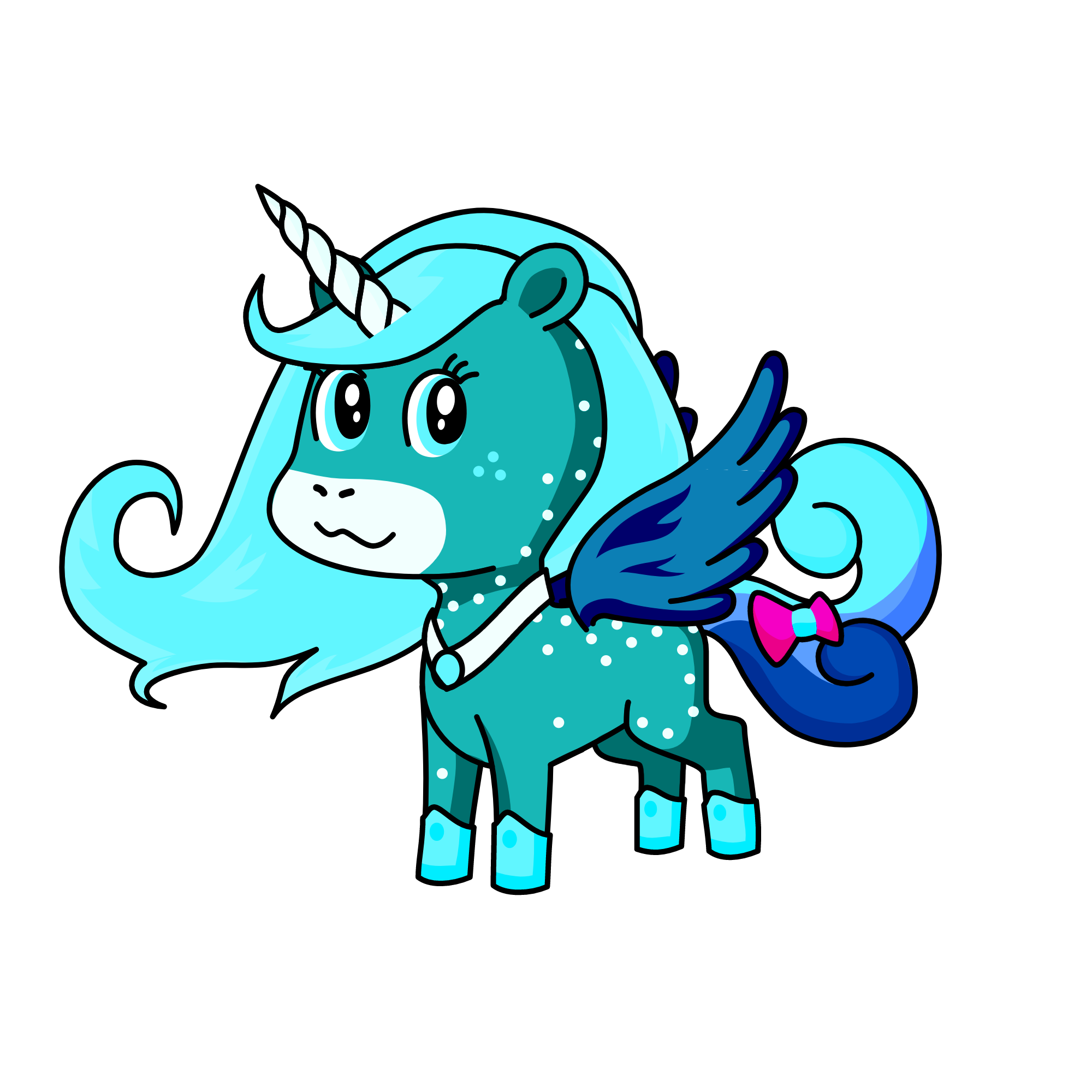 Scarcha ❄🌨, the unicorn