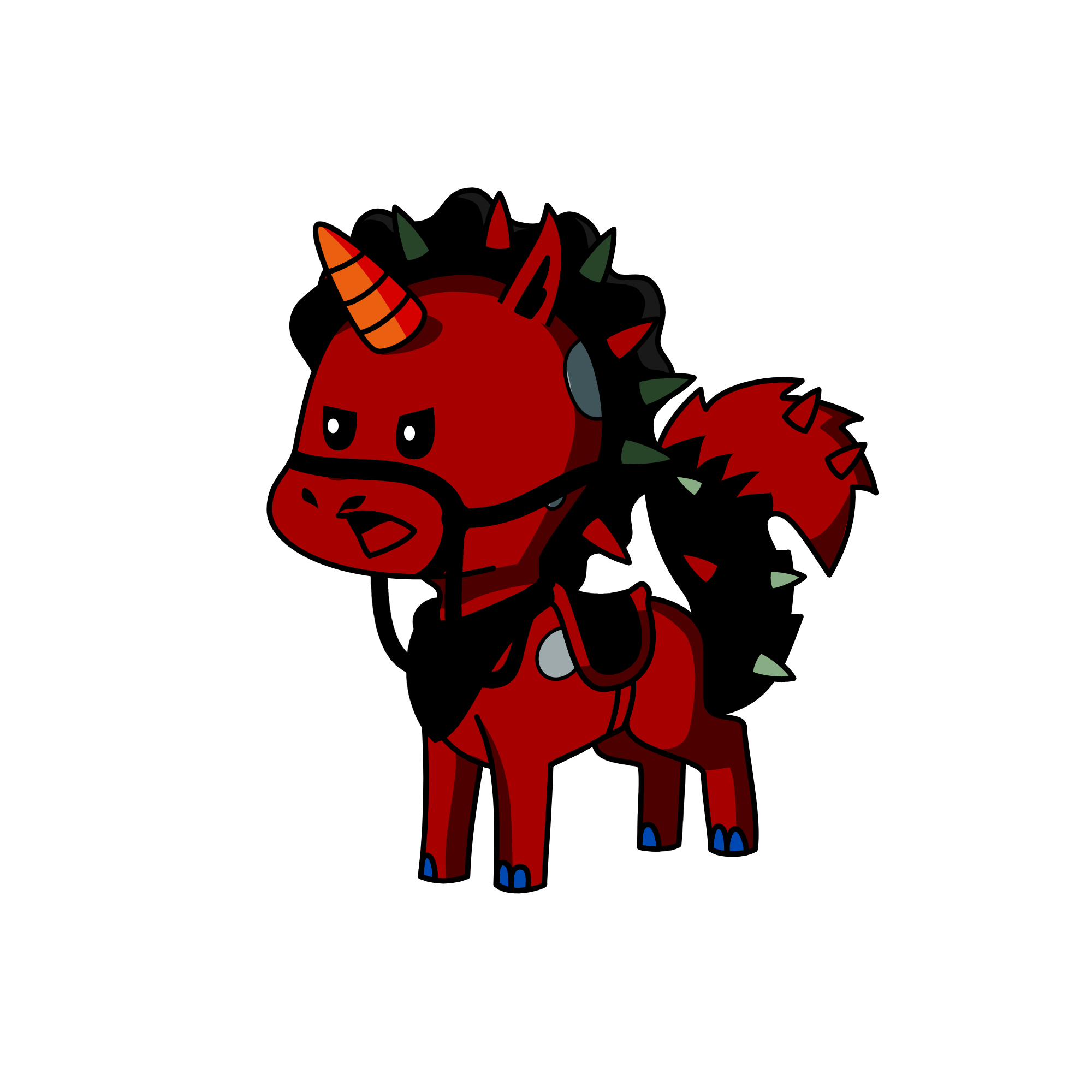 mr. Evil daski, the unicorn
