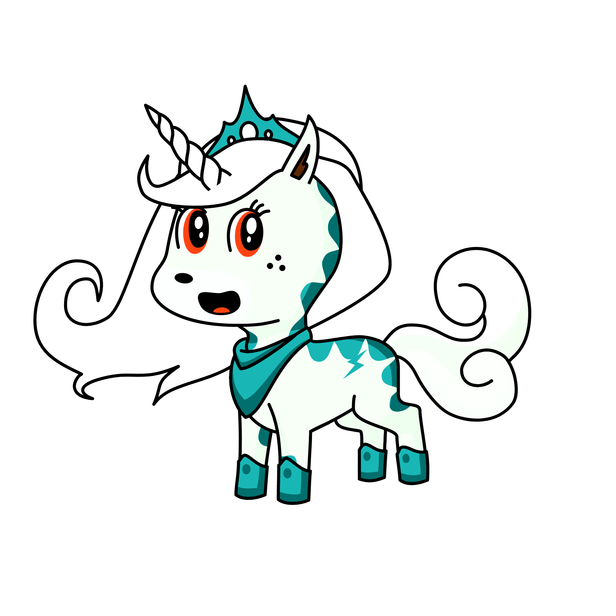elsa , the unicorn