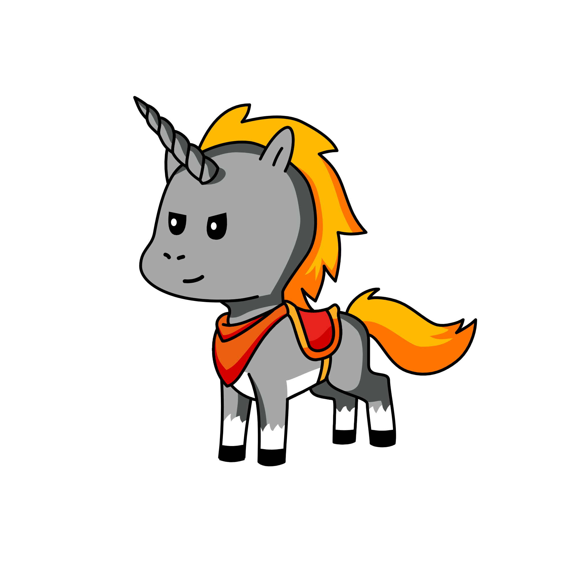 Cowboy unicorn, the unicorn