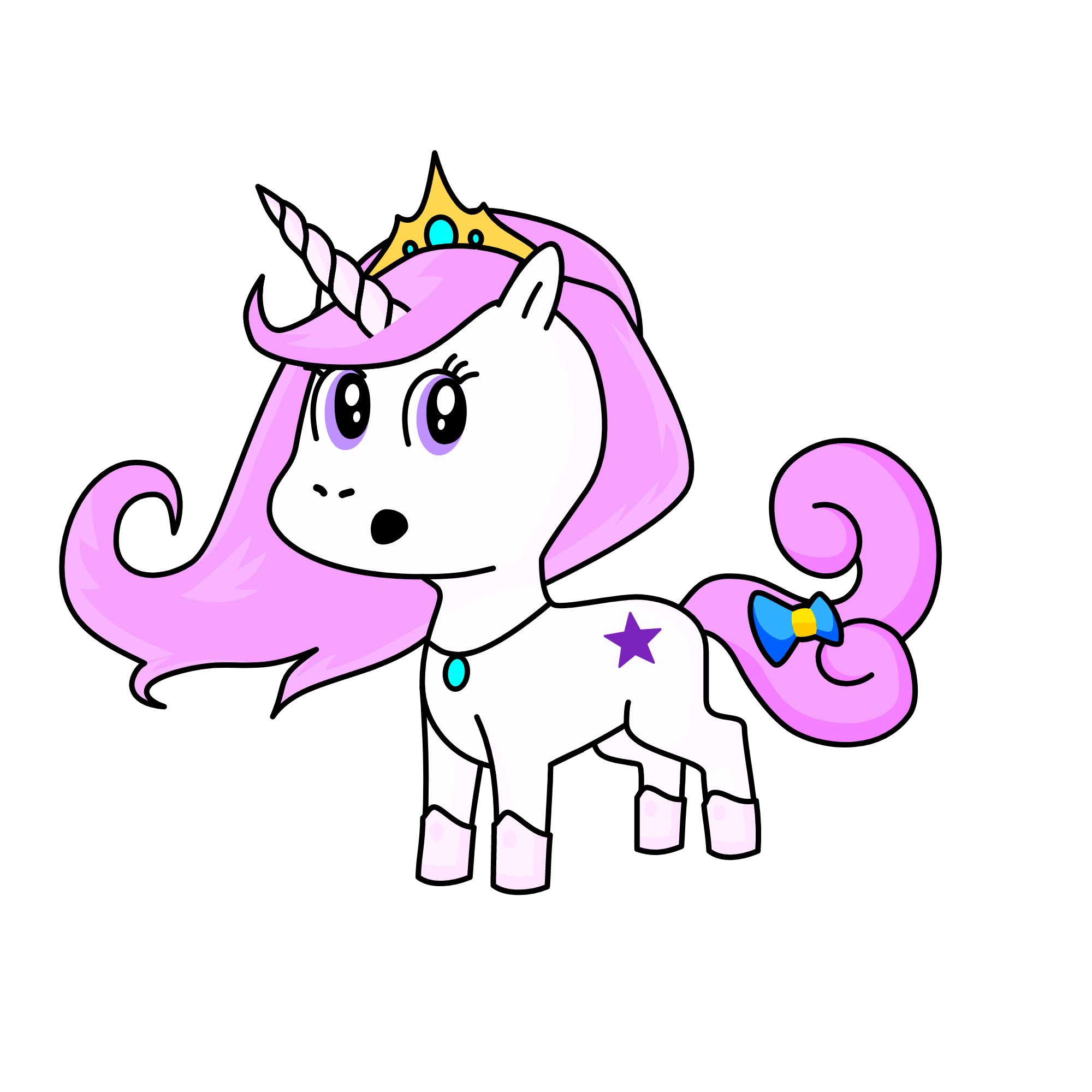Fleur De Lis, the unicorn