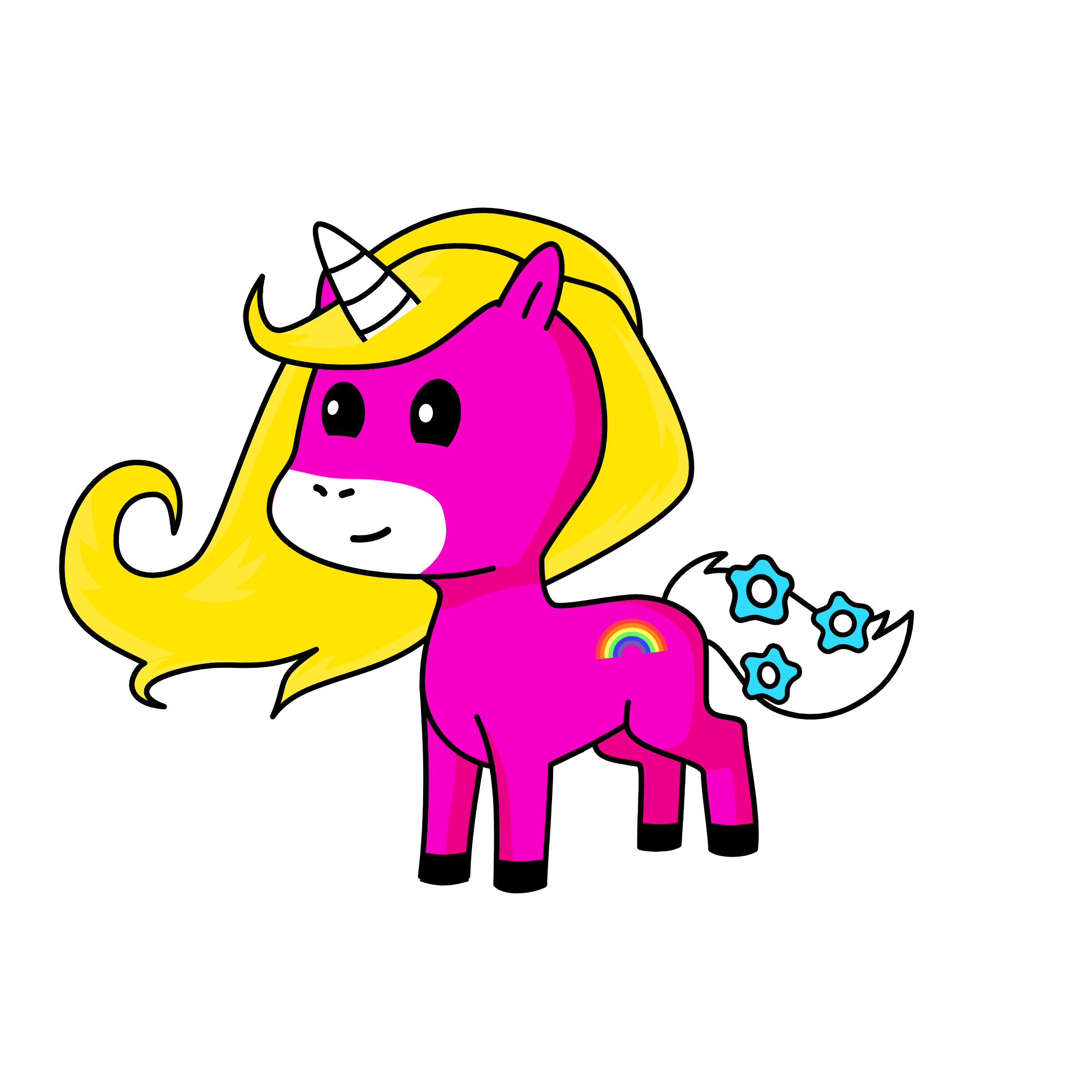 Sally, the unicorn