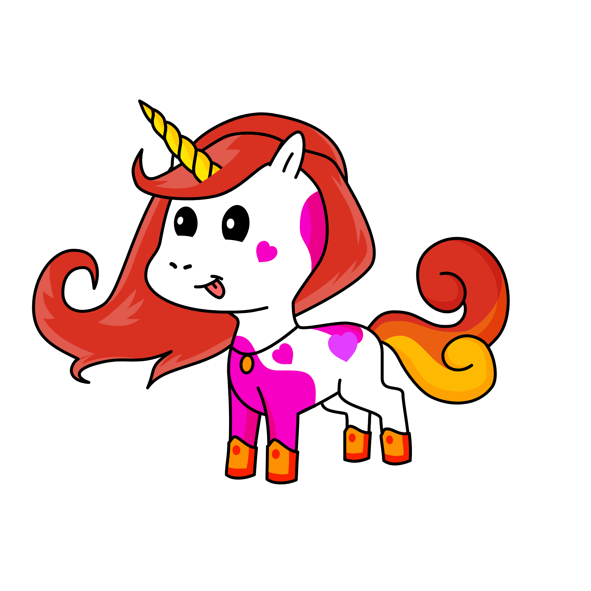 Cupid, the unicorn