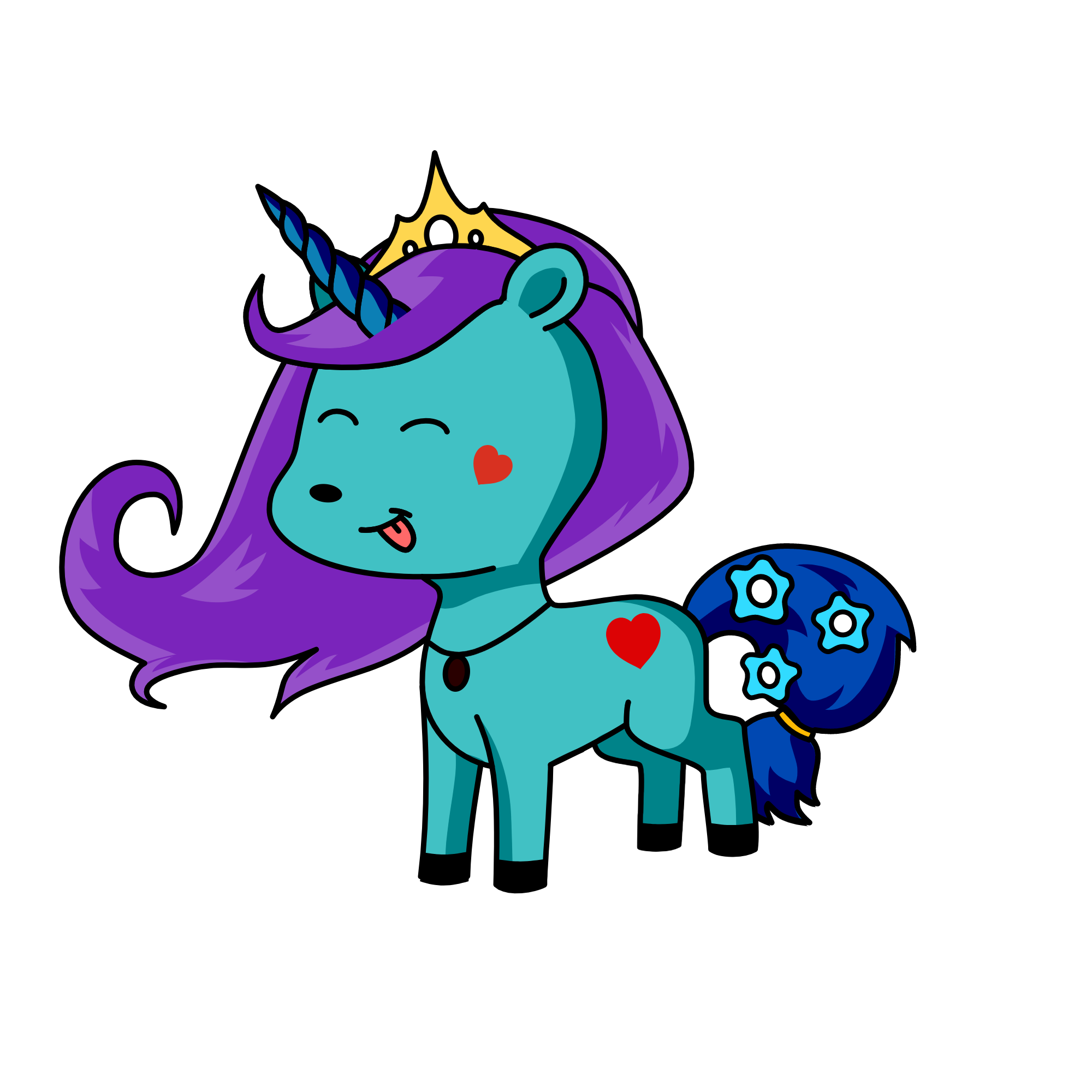 Grandy Unicorn Baby, the unicorn