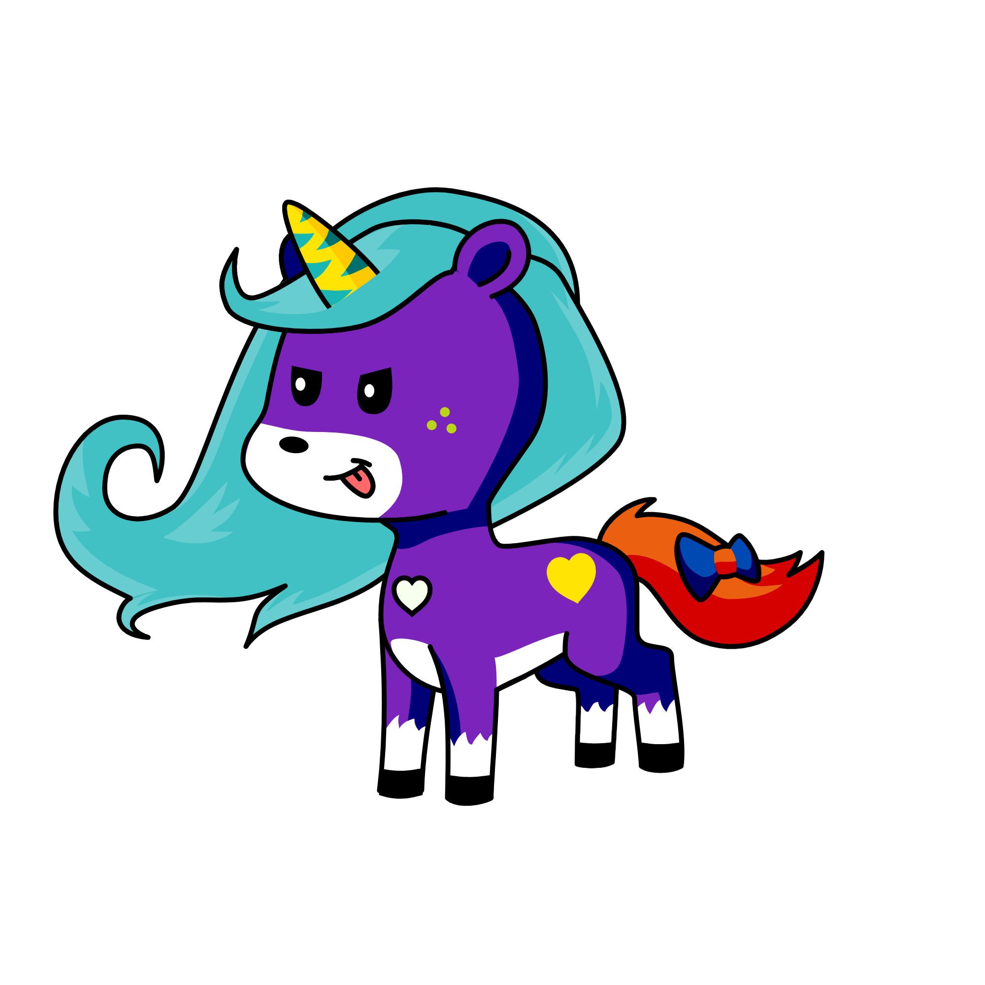 j, the unicorn