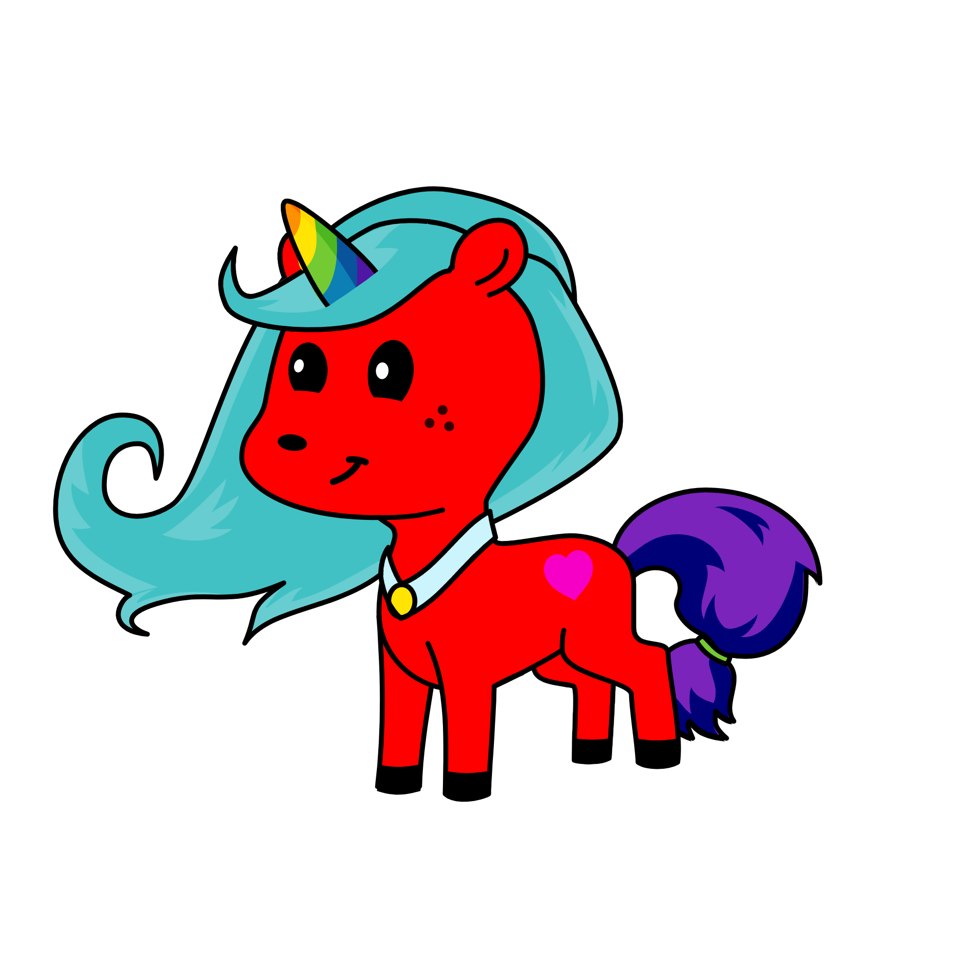 Cute Unicorn, the unicorn