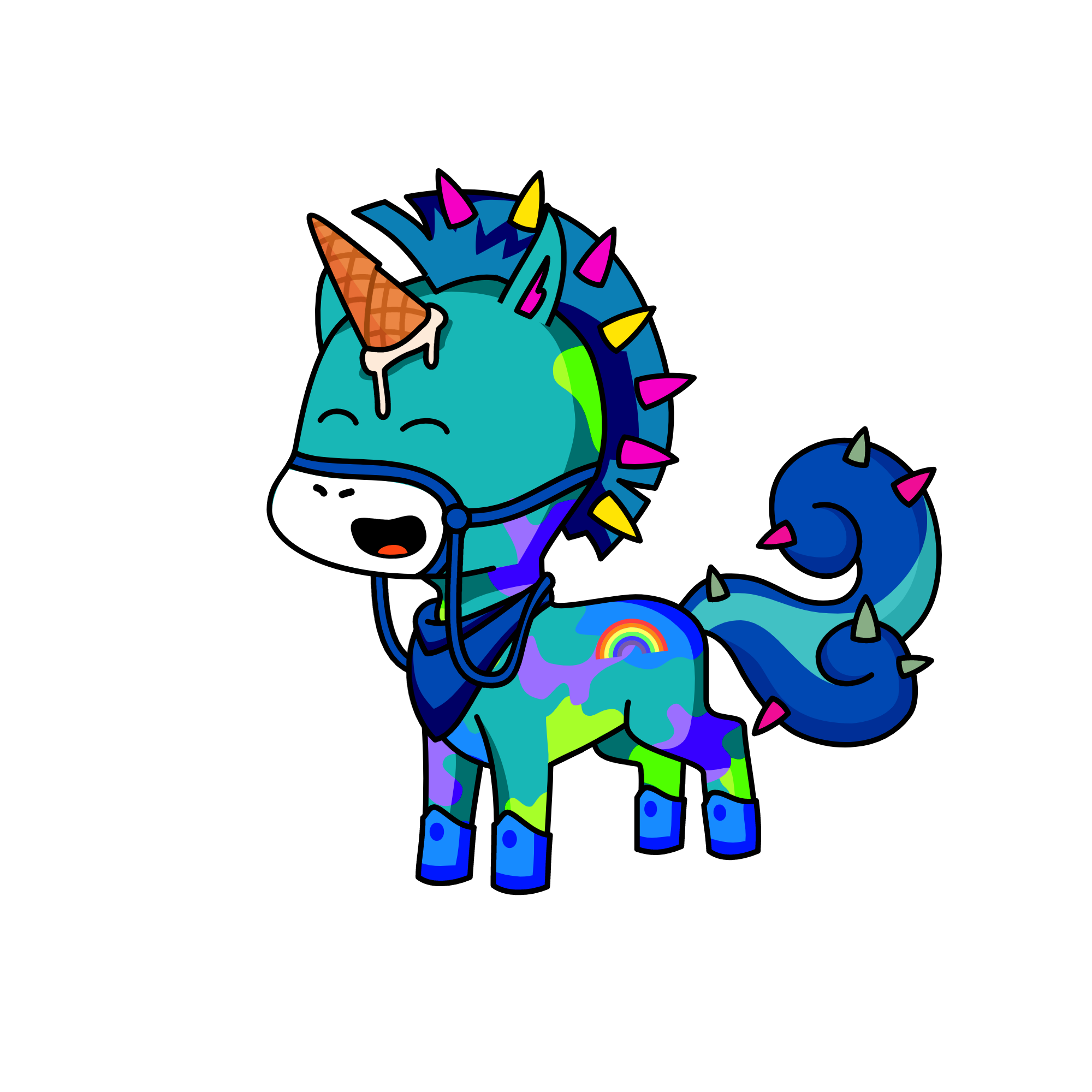 winter, the unicorn