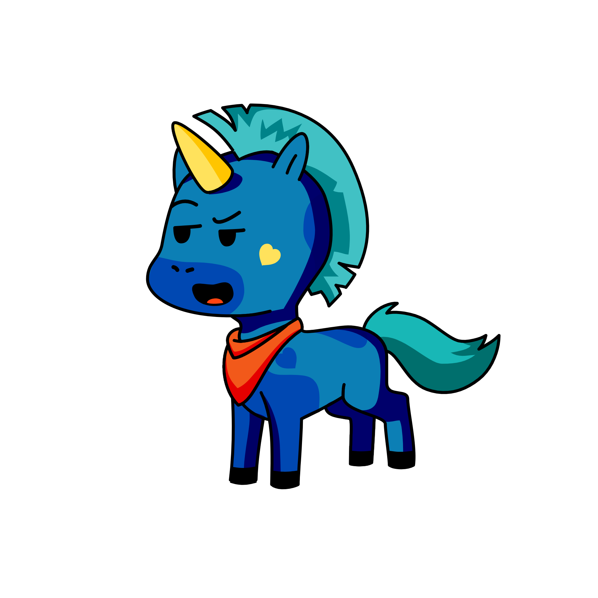 goo go gaga , the unicorn