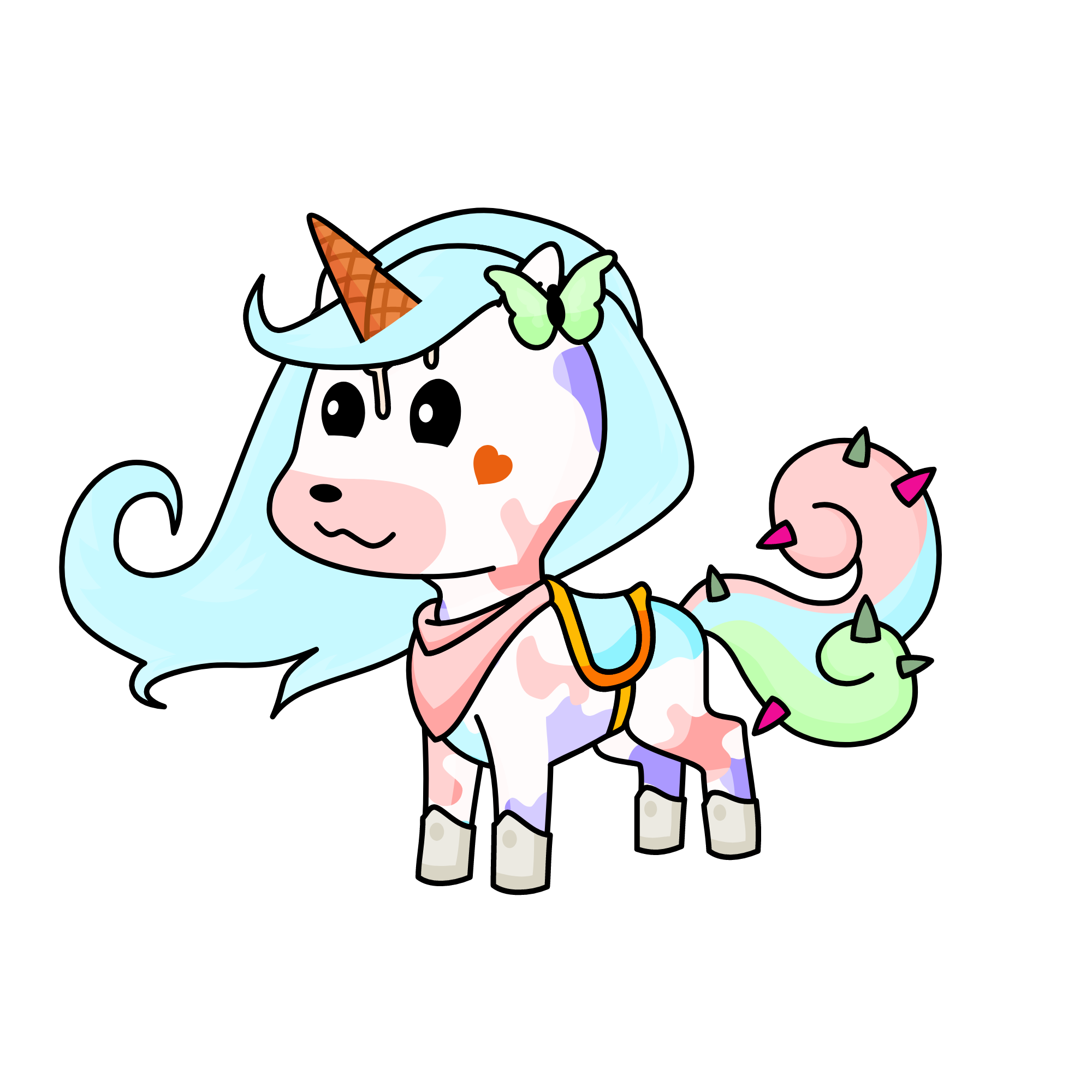 lavendear, the unicorn