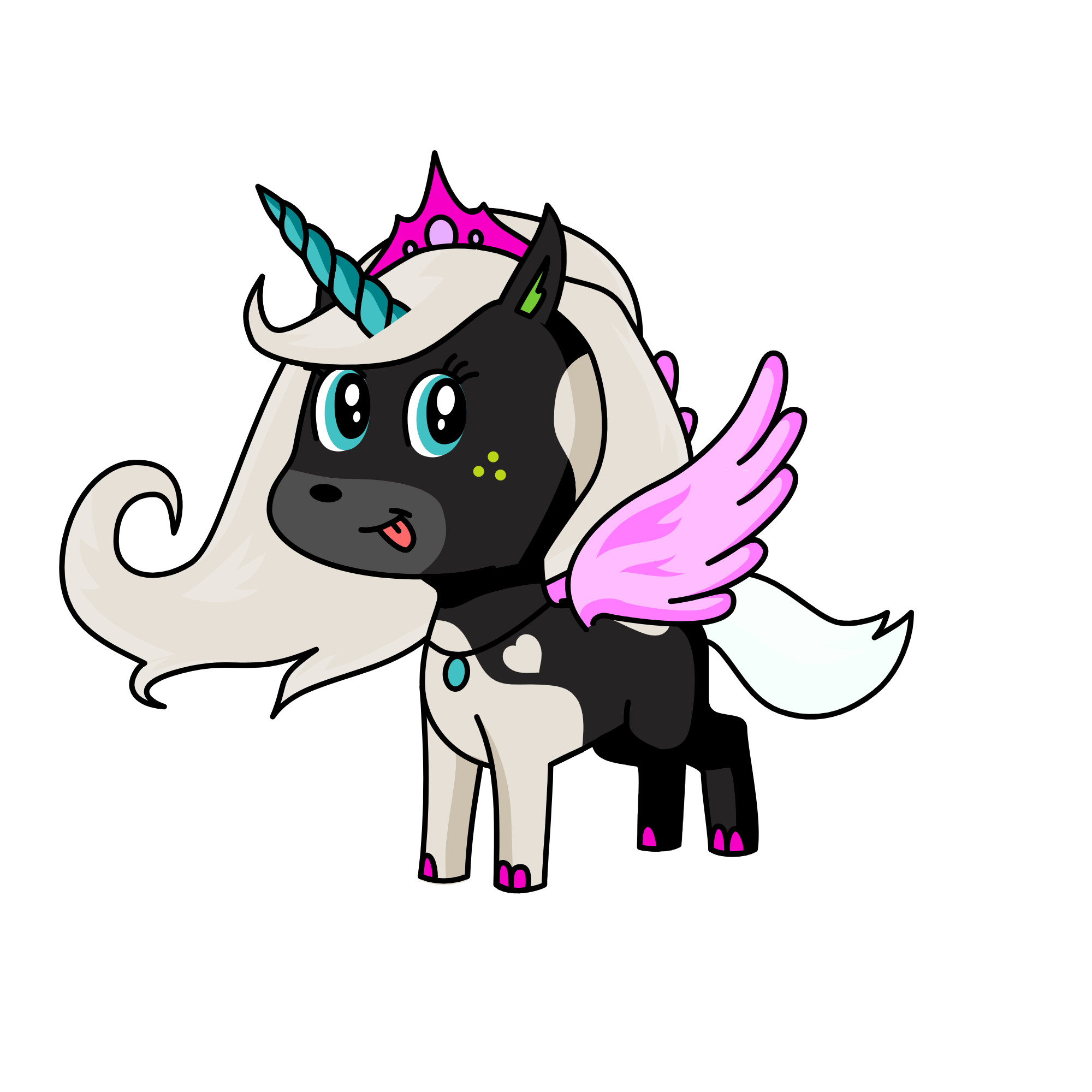 Buttercup, the unicorn