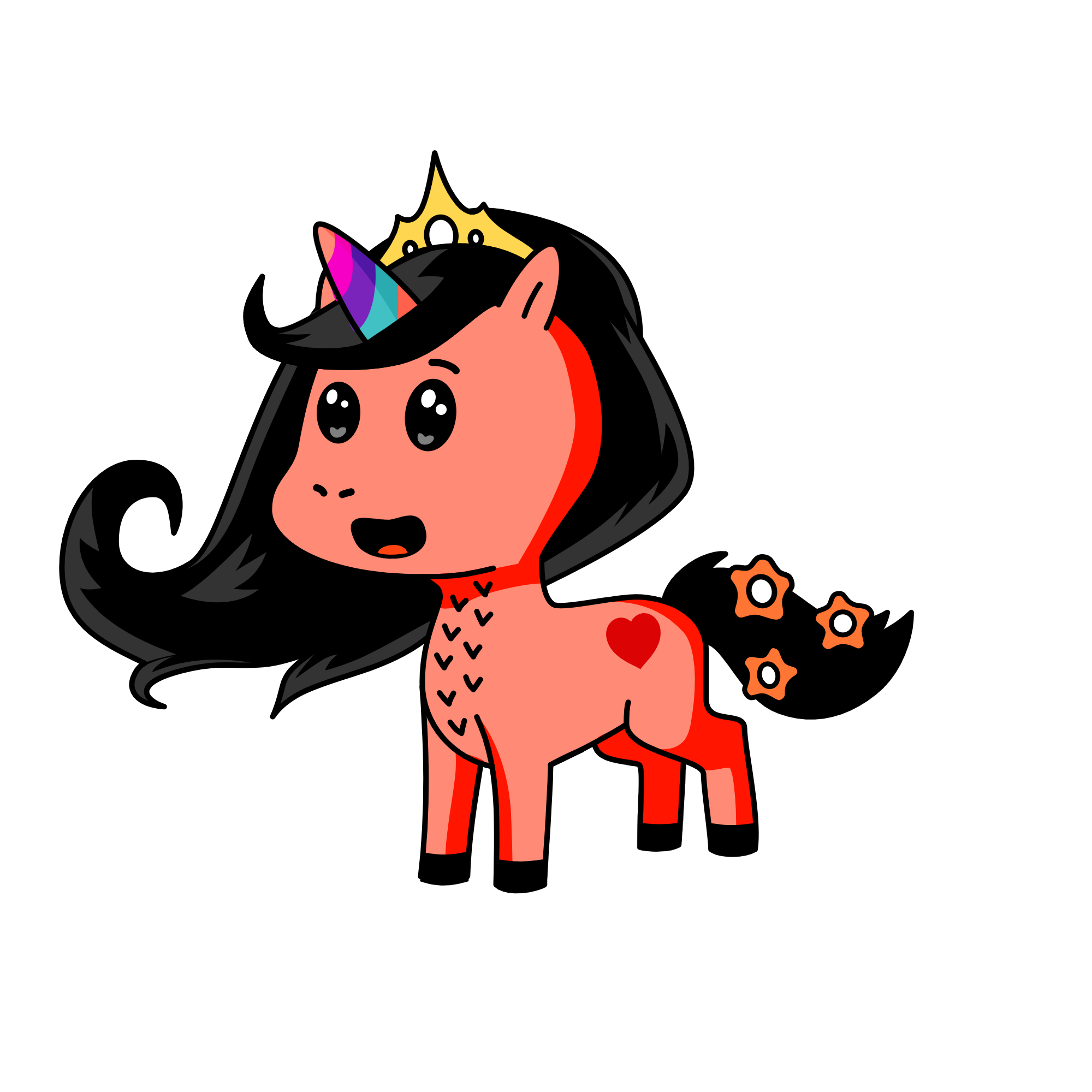Pearl, the unicorn