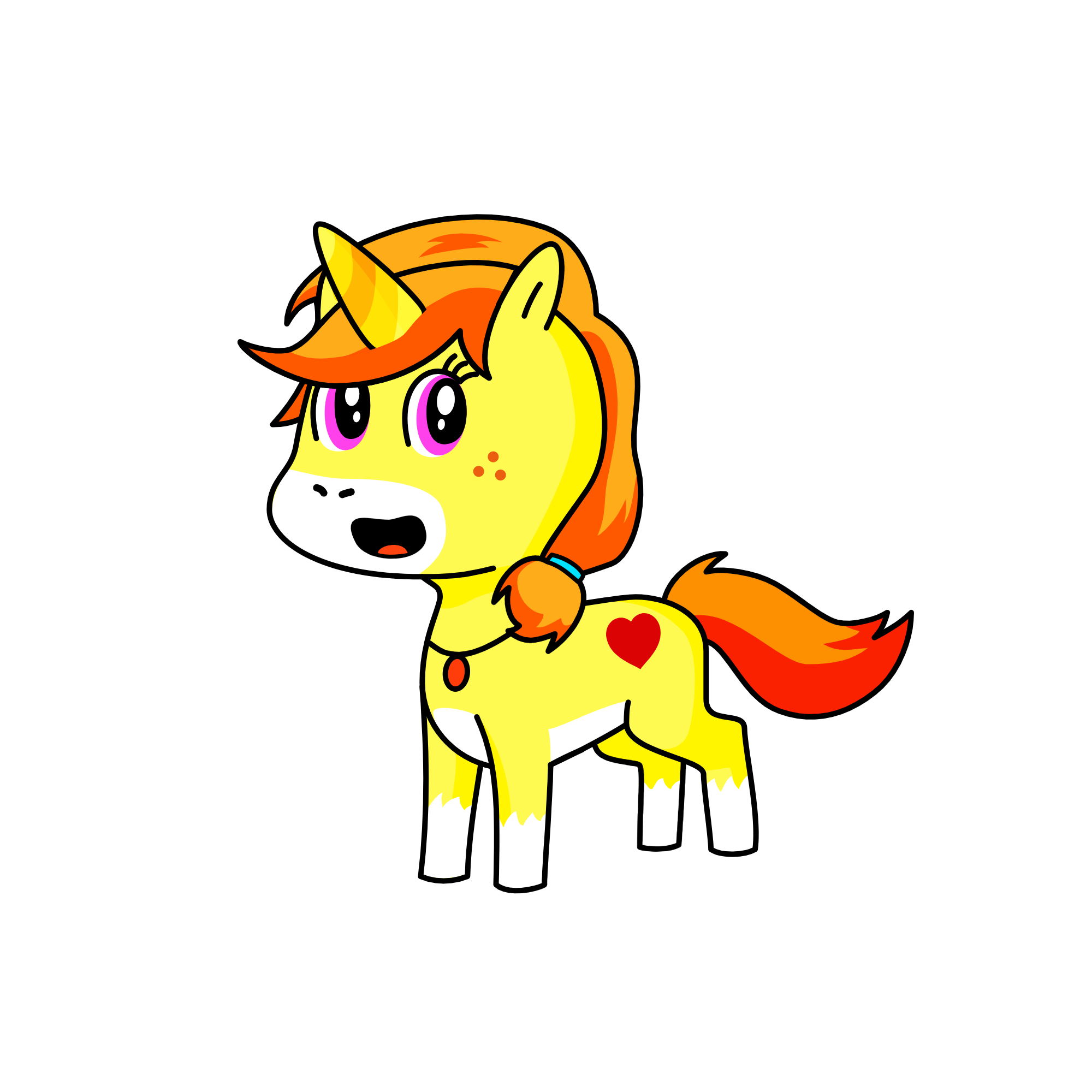 Firecorn, the unicorn